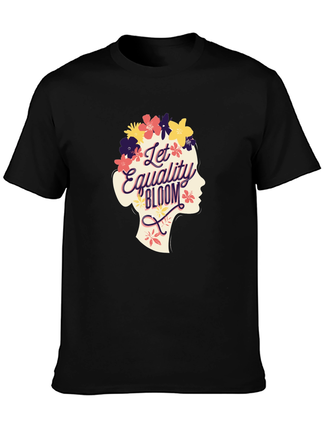 Equality Bloom Graphic Tee - Stylish Unisex T-Shirt