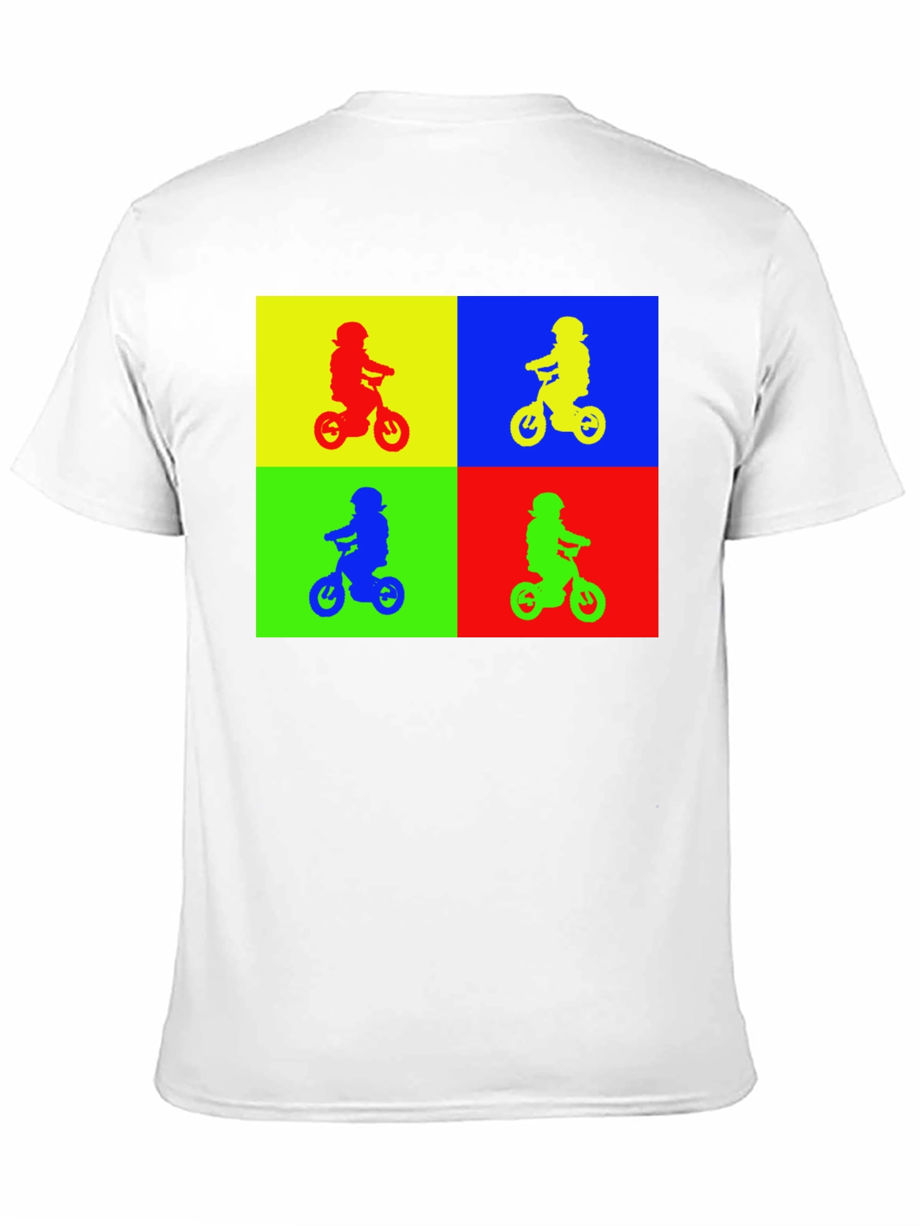 Pop Art Kids Biker Black T-Shirt