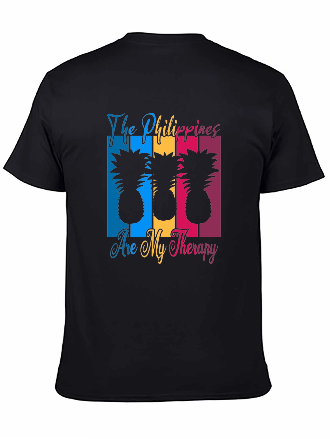 Philippines Therapy Pineapple Graphic T-Shirt