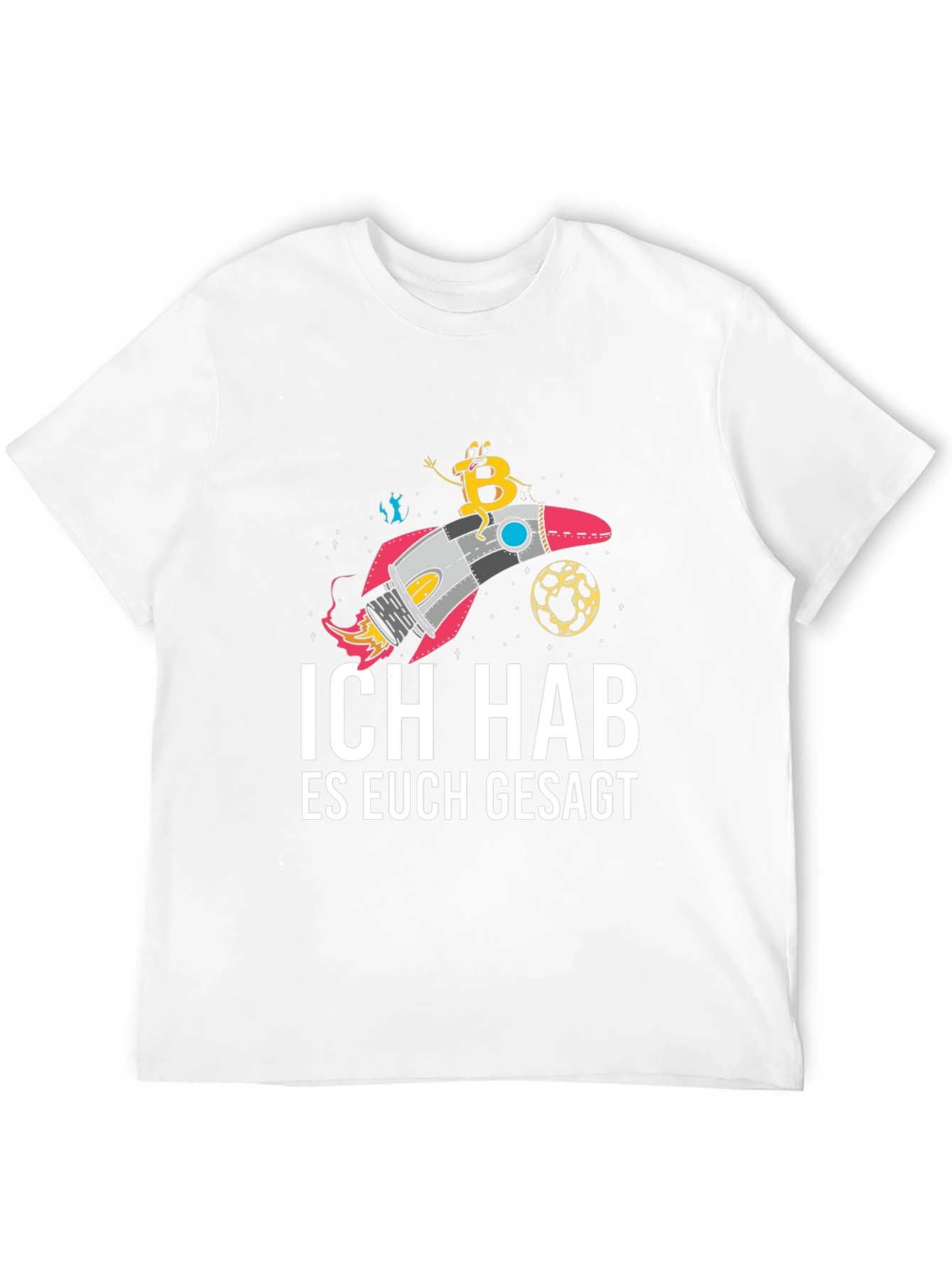 Bitcoin Rocket T-Shirt - I Told You So!