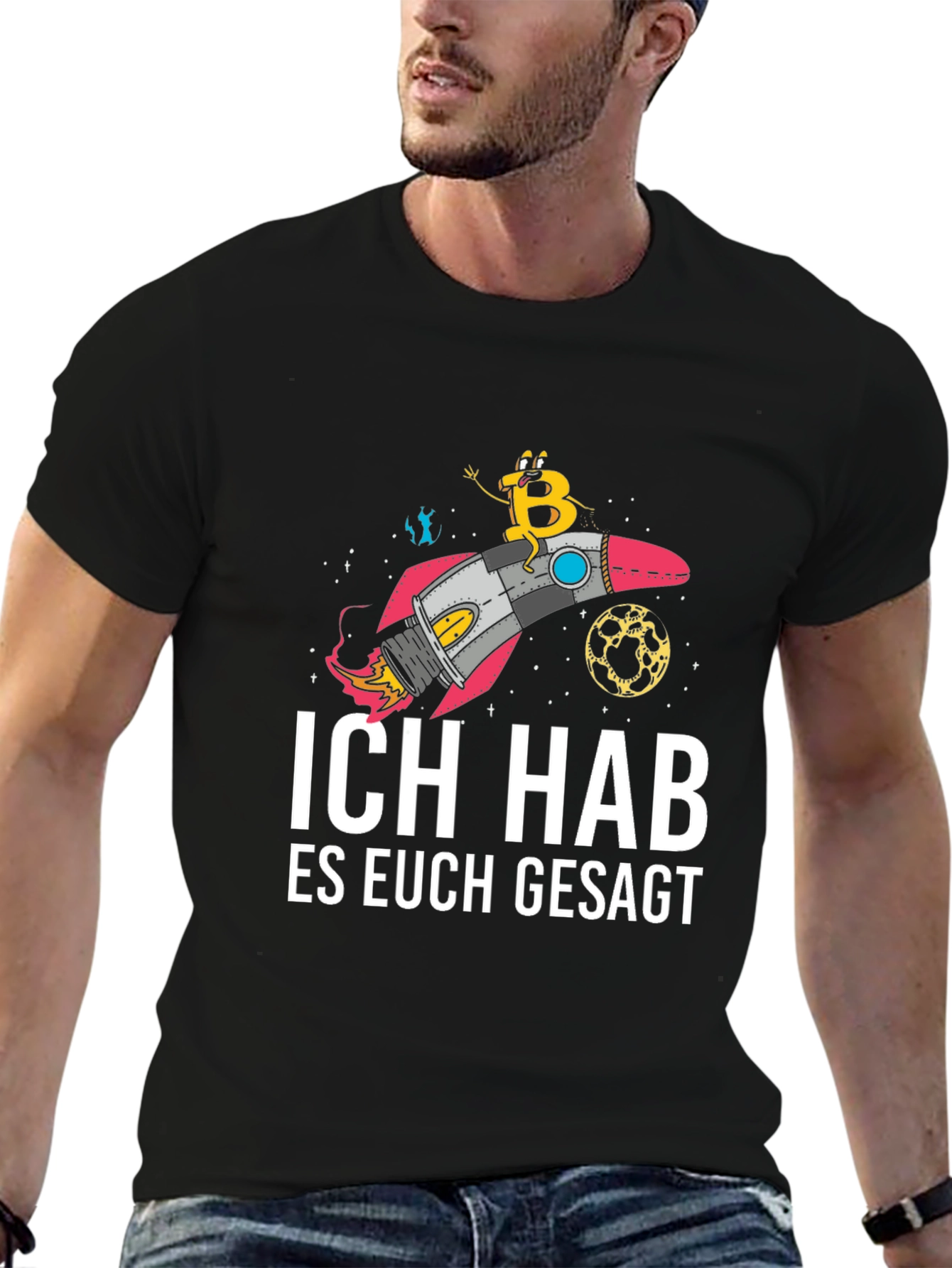 Bitcoin Rocket T-Shirt - I Told You So!