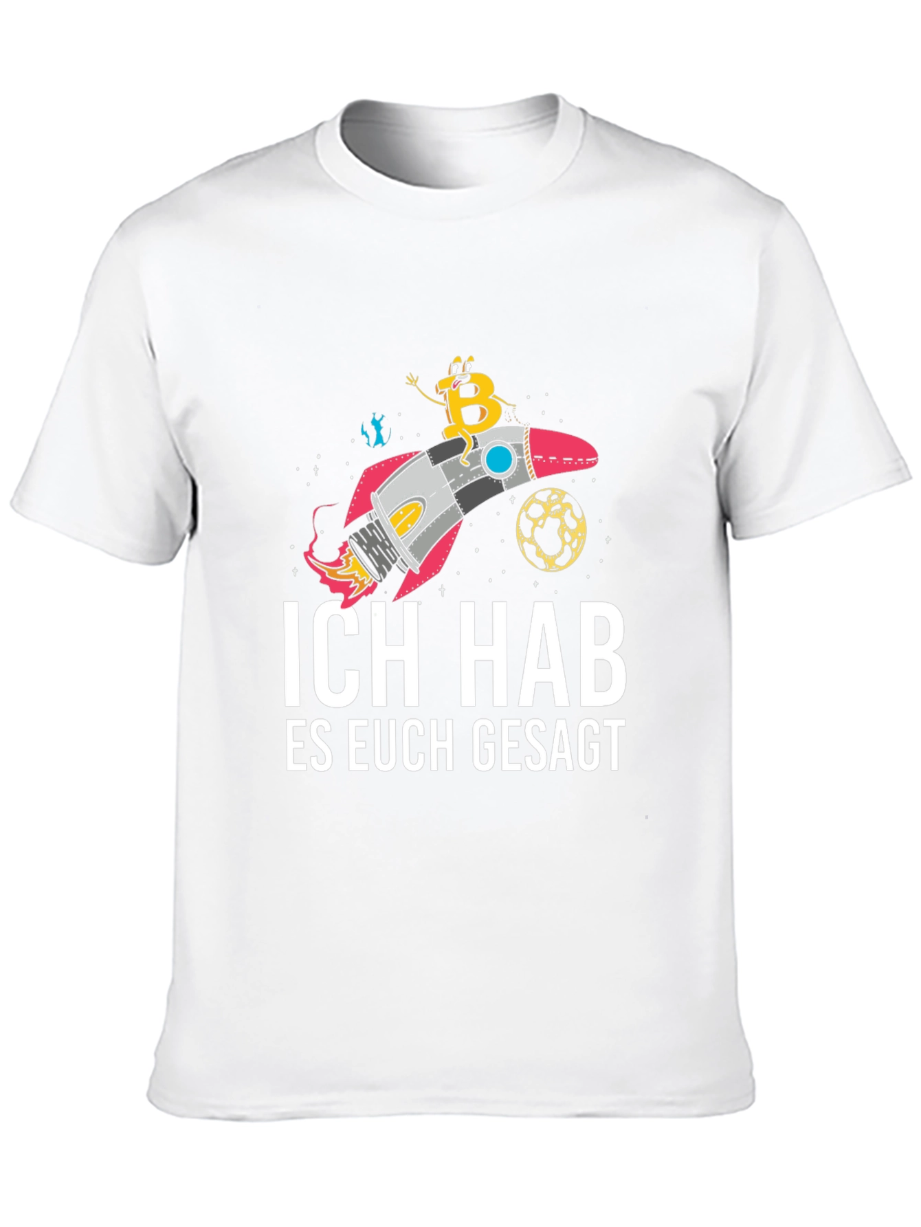 Bitcoin Rocket T-Shirt - I Told You So!