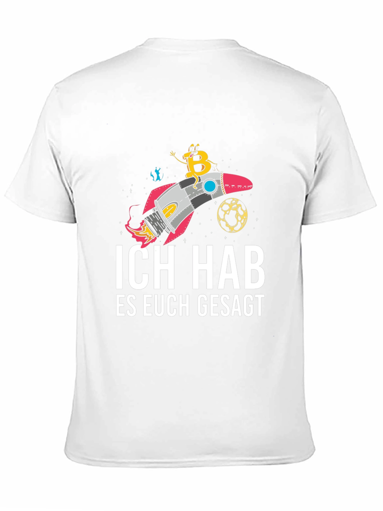Bitcoin Rocket T-Shirt - I Told You So!