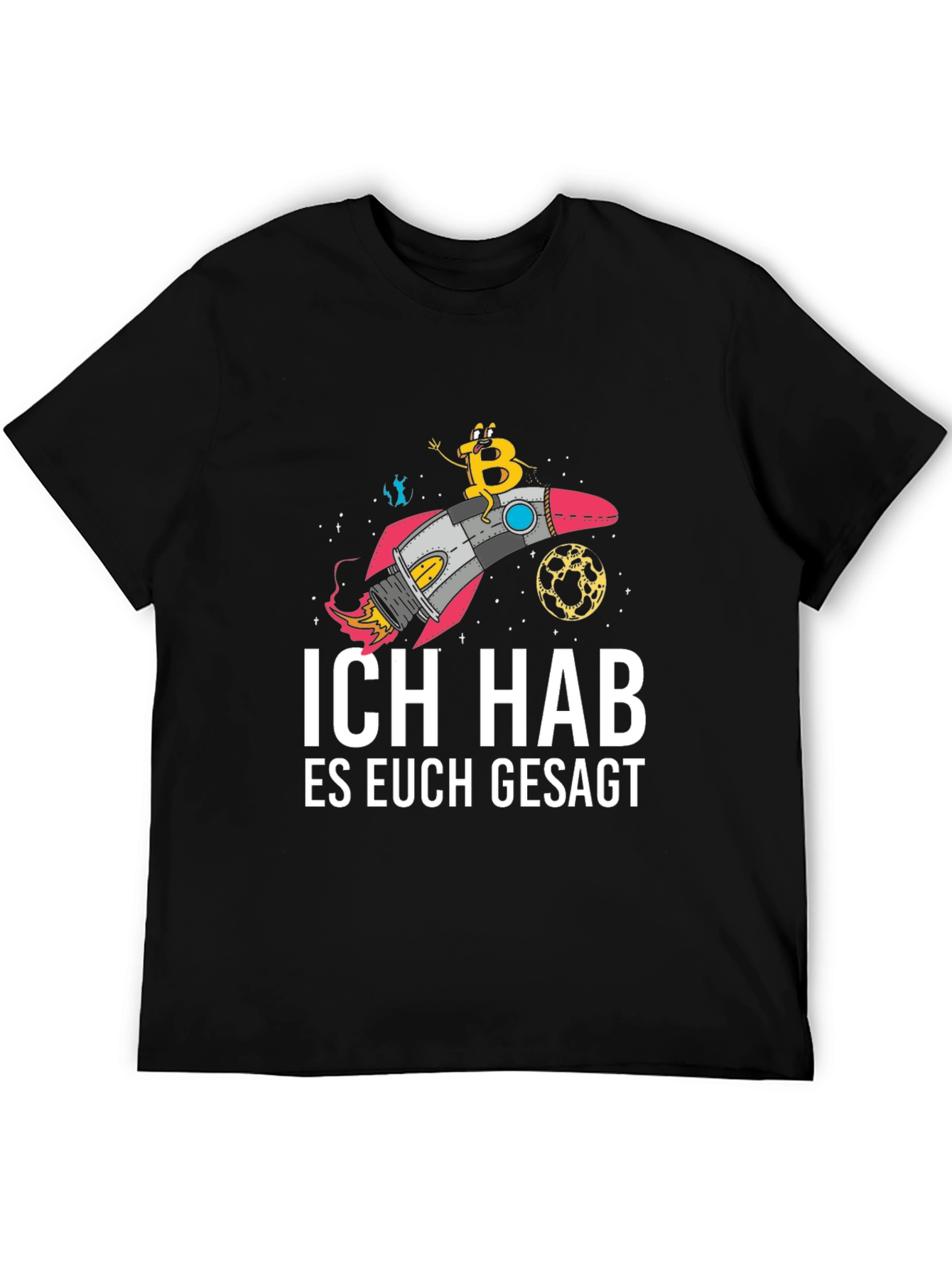 Bitcoin Rocket T-Shirt - I Told You So!