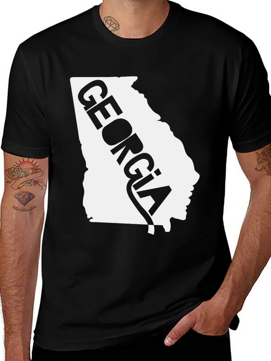 Georgia State Map T-Shirt