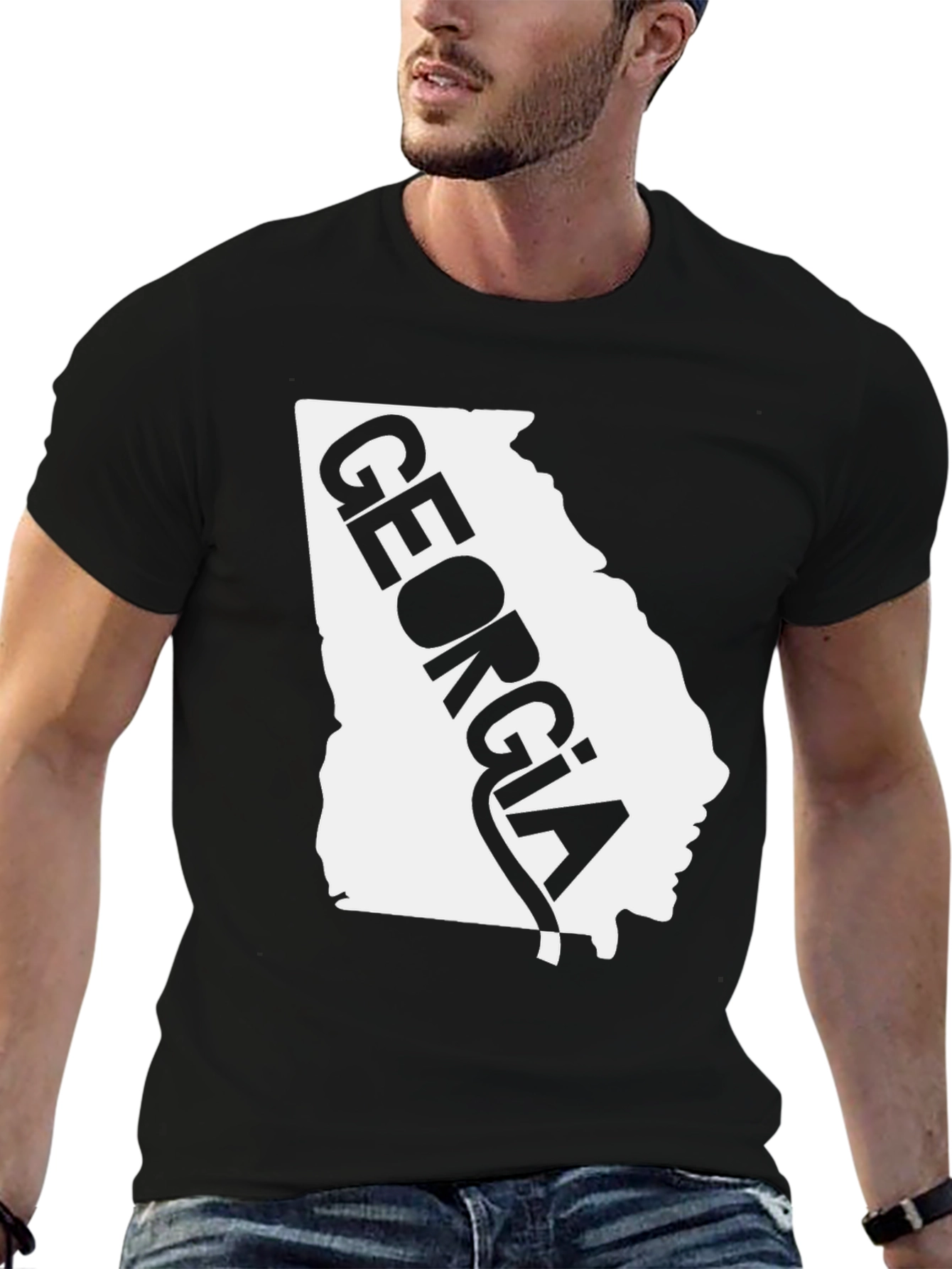 Georgia State Map T-Shirt