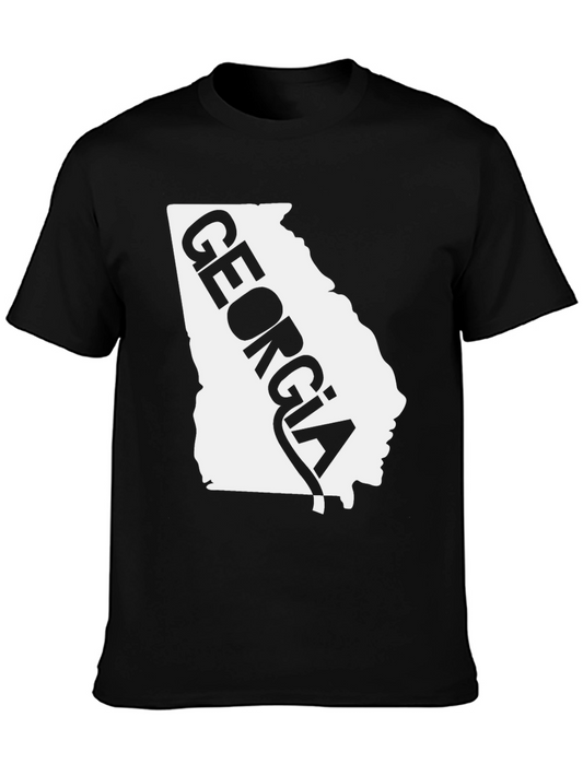 Georgia State Map T-Shirt
