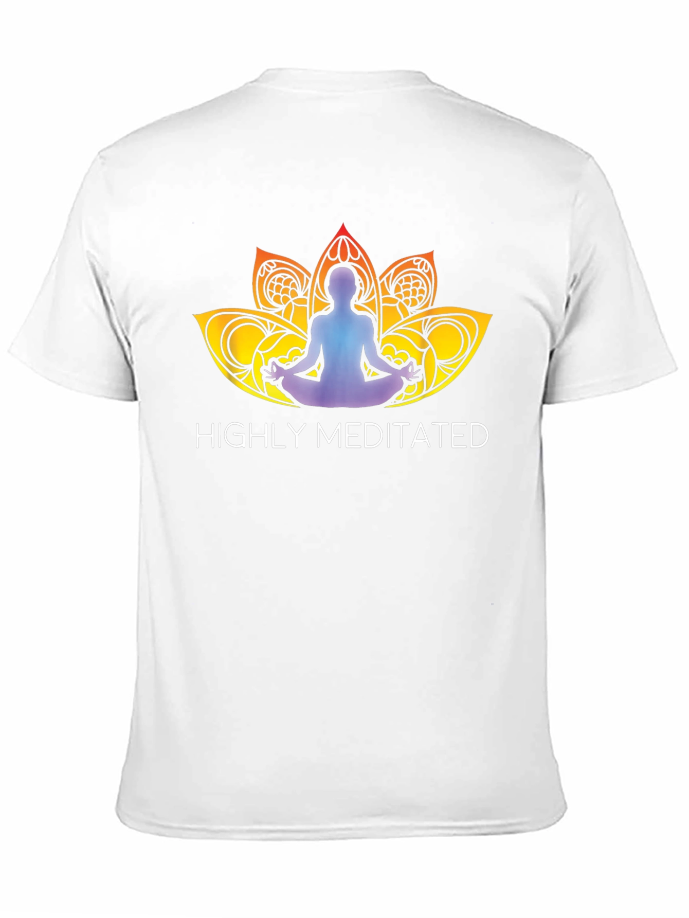 Highly Meditated Yoga Lotus T-Shirt