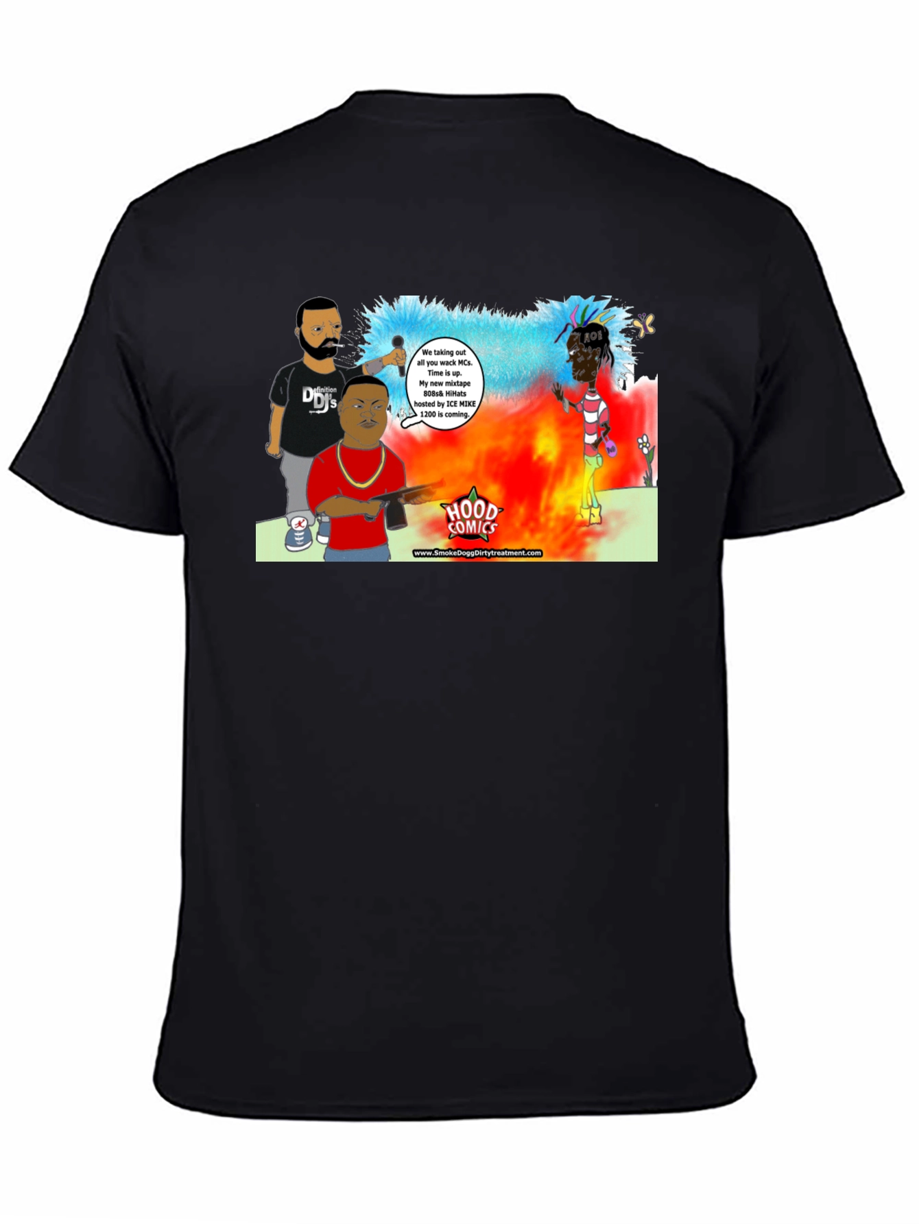 Hood Comics Graphic T-Shirt