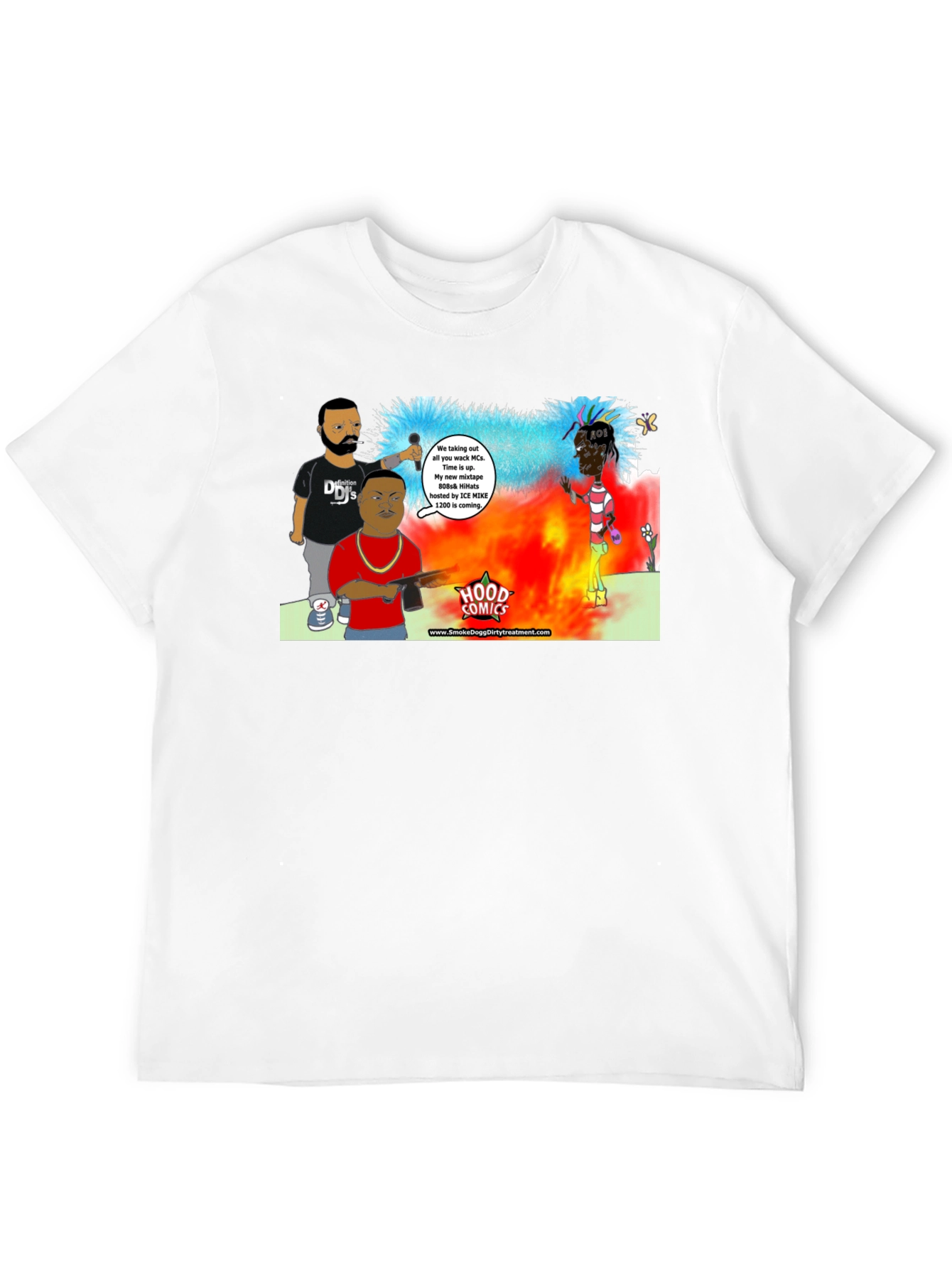 Hood Comics Graphic T-Shirt