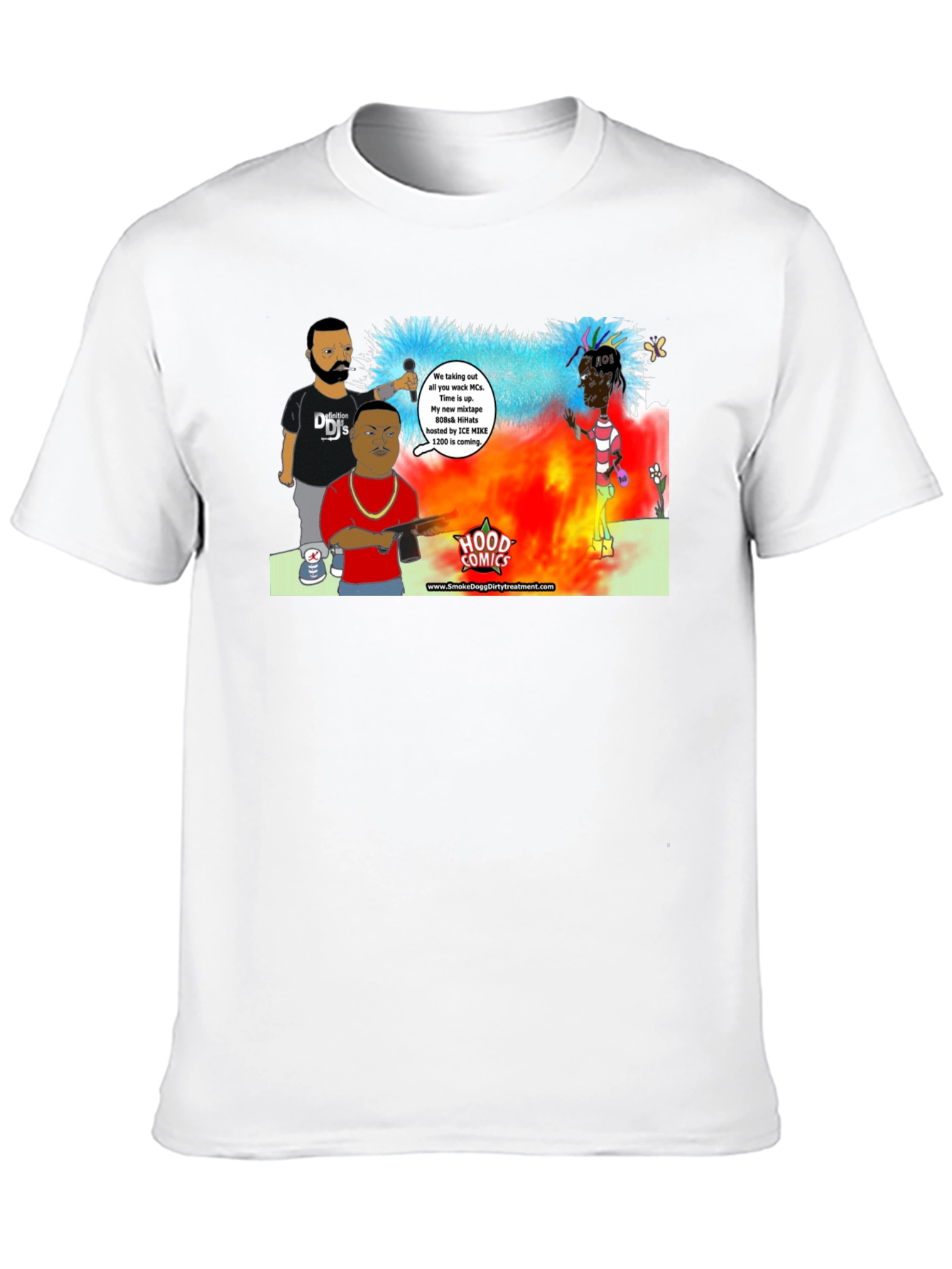 Hood Comics Graphic T-Shirt