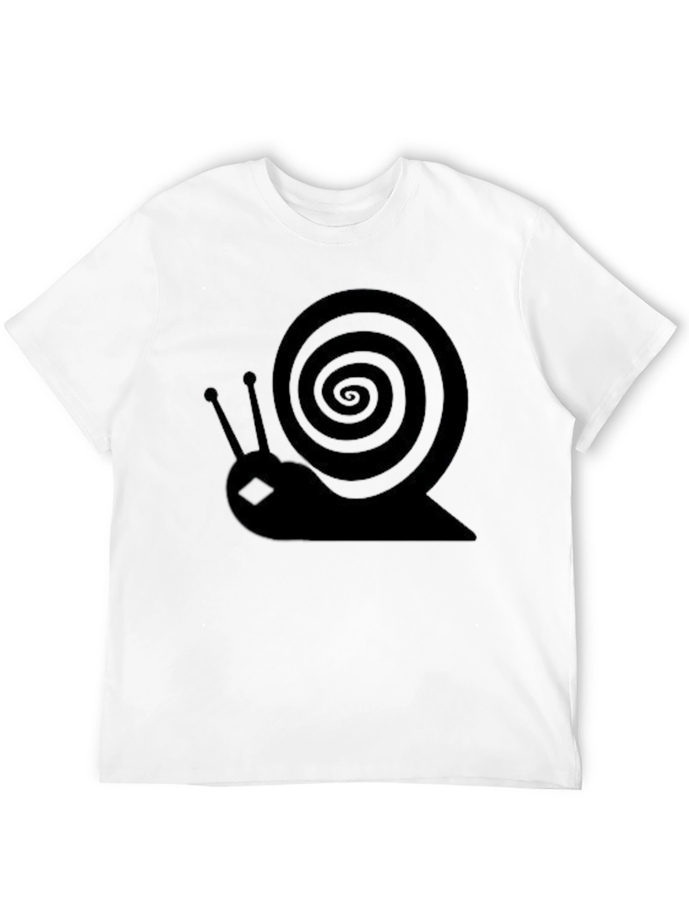 Hypnotic Snail Black Graphic Tee