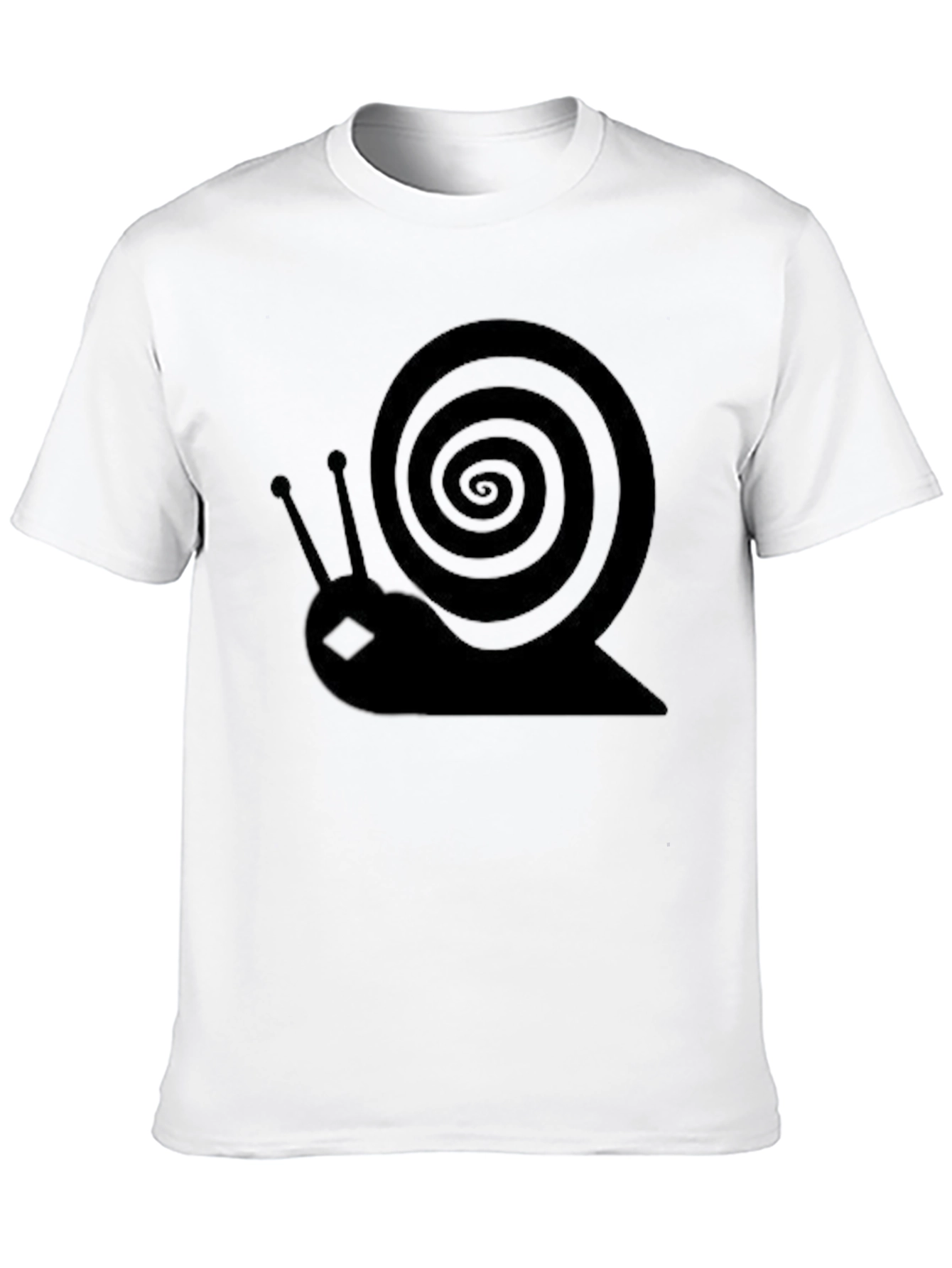 Hypnotic Snail Black Graphic Tee
