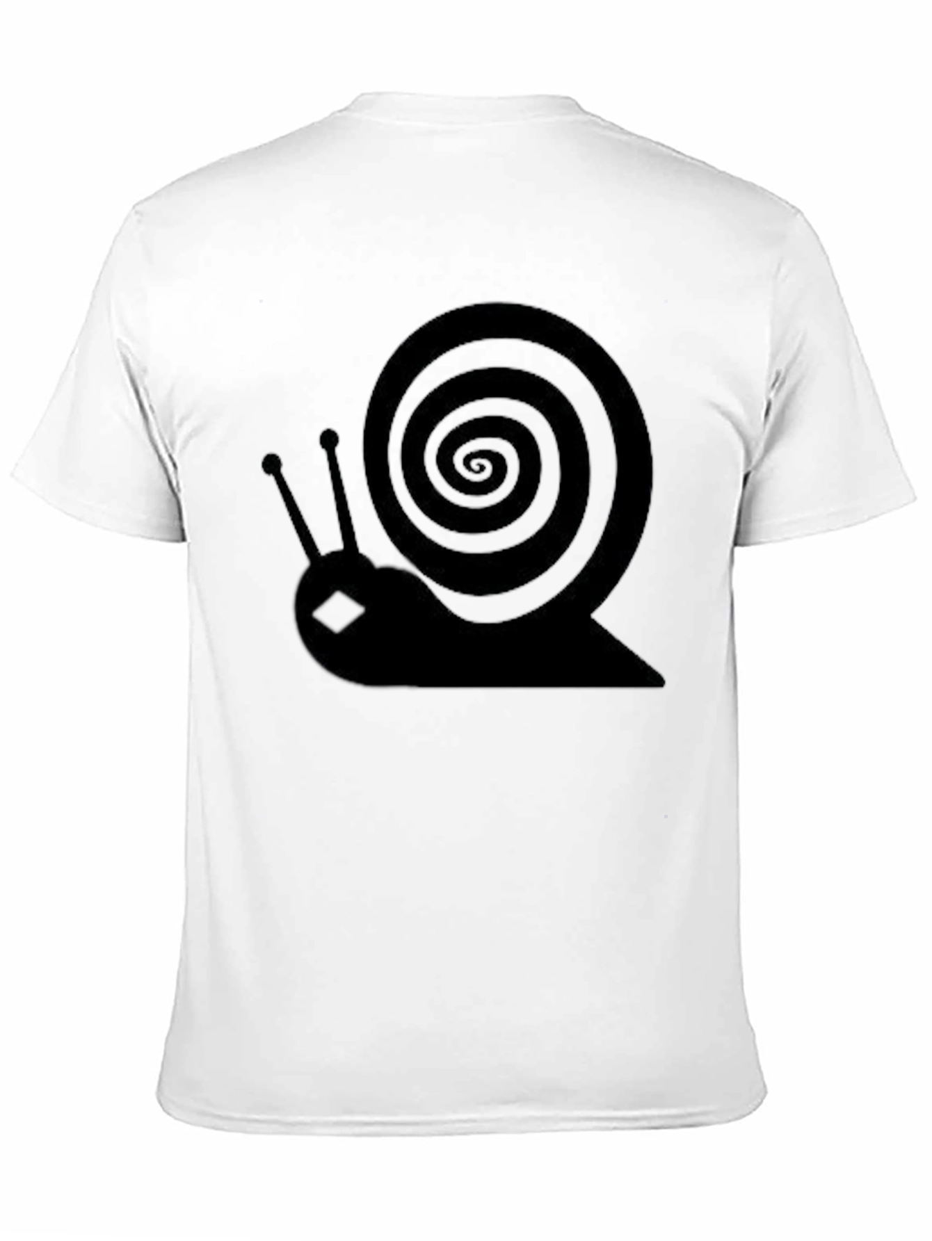 Hypnotic Snail Black Graphic Tee