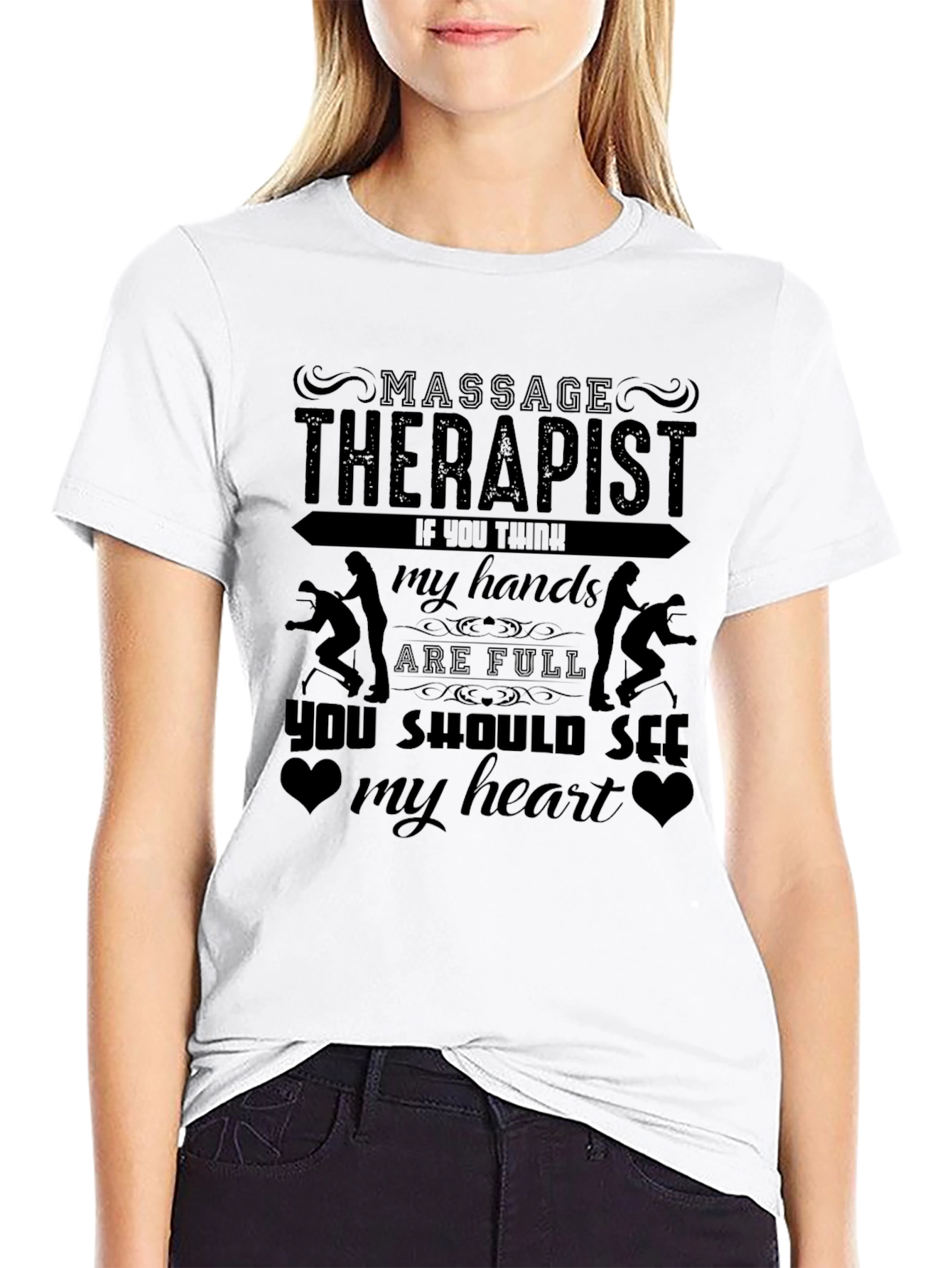 Massage Therapist Graphic T-Shirt