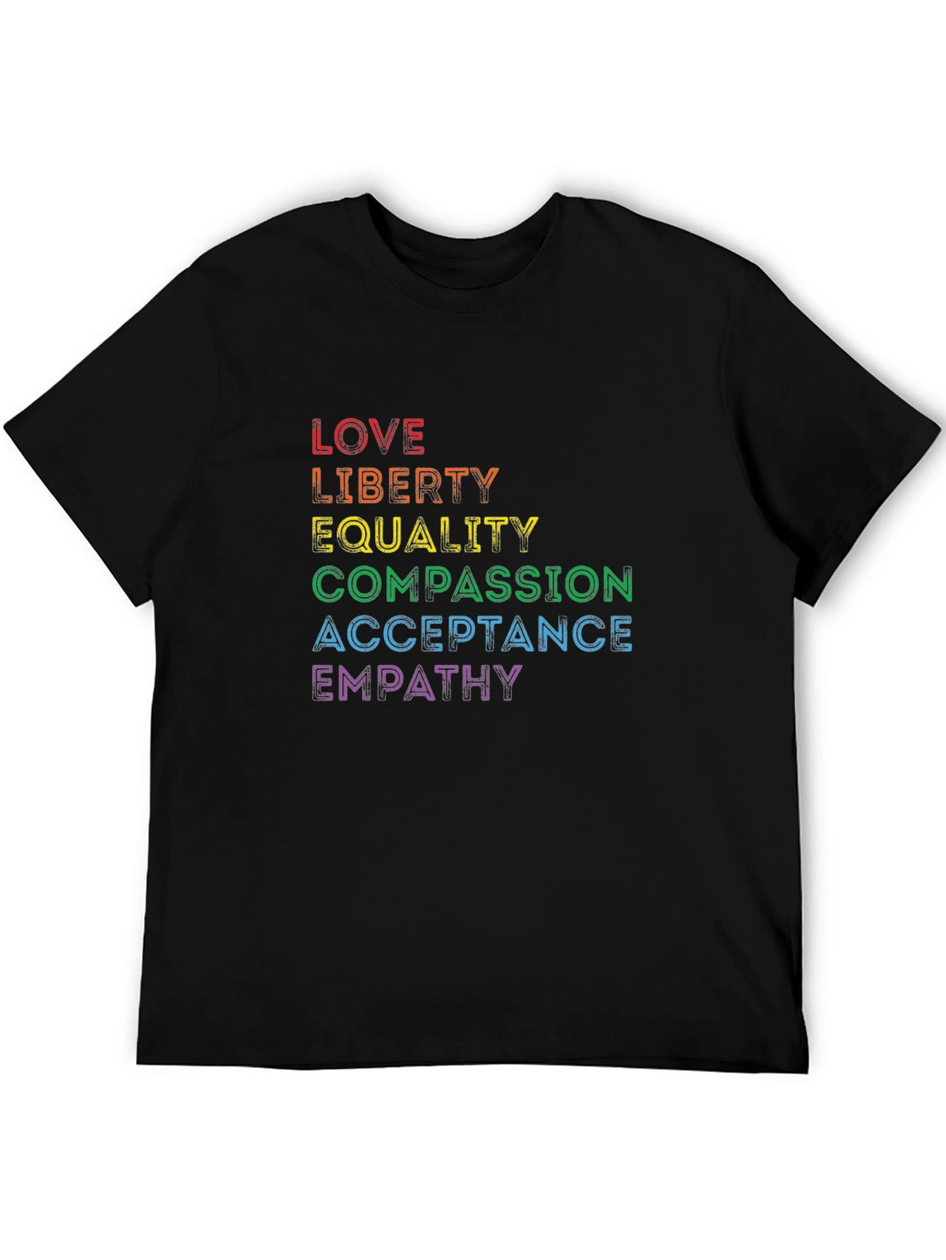 Love Liberty Equality LGBTQ Pride T-Shirt