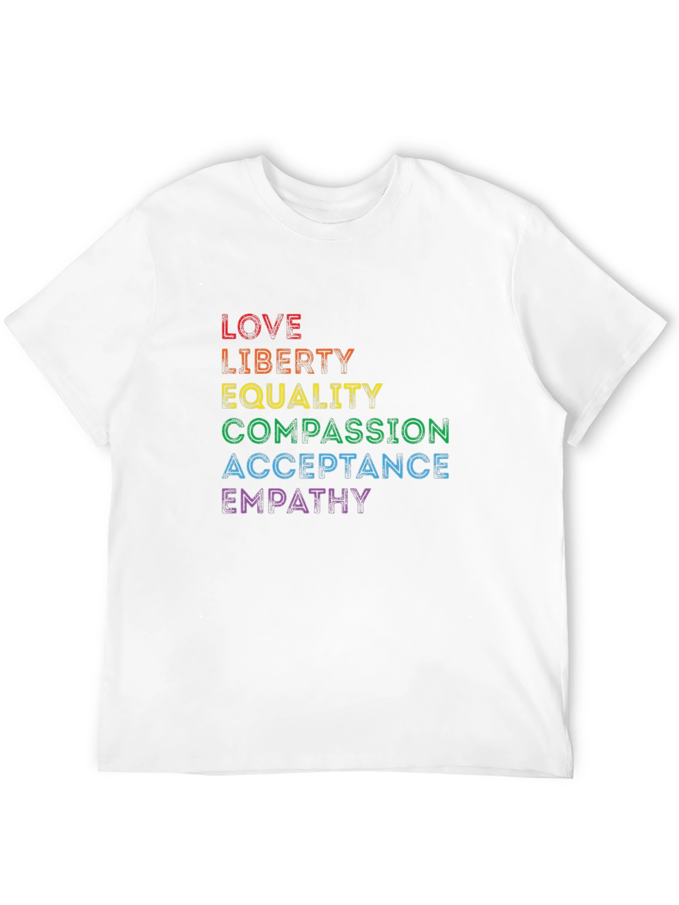 Love Liberty Equality LGBTQ Pride T-Shirt