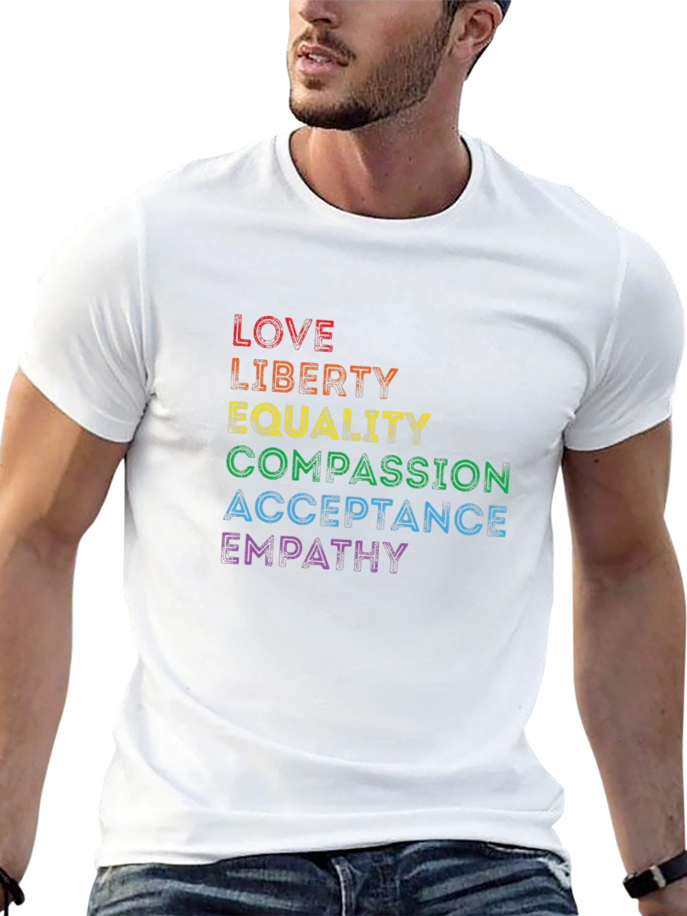Love Liberty Equality LGBTQ Pride T-Shirt
