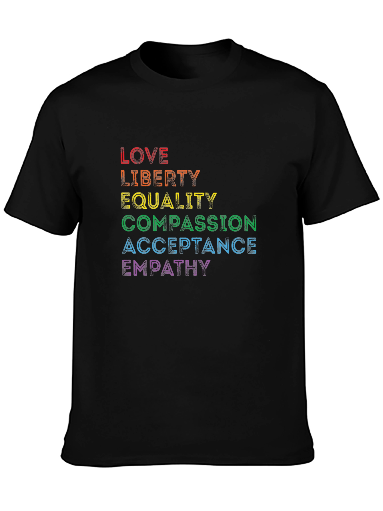 Love Liberty Equality LGBTQ Pride T-Shirt