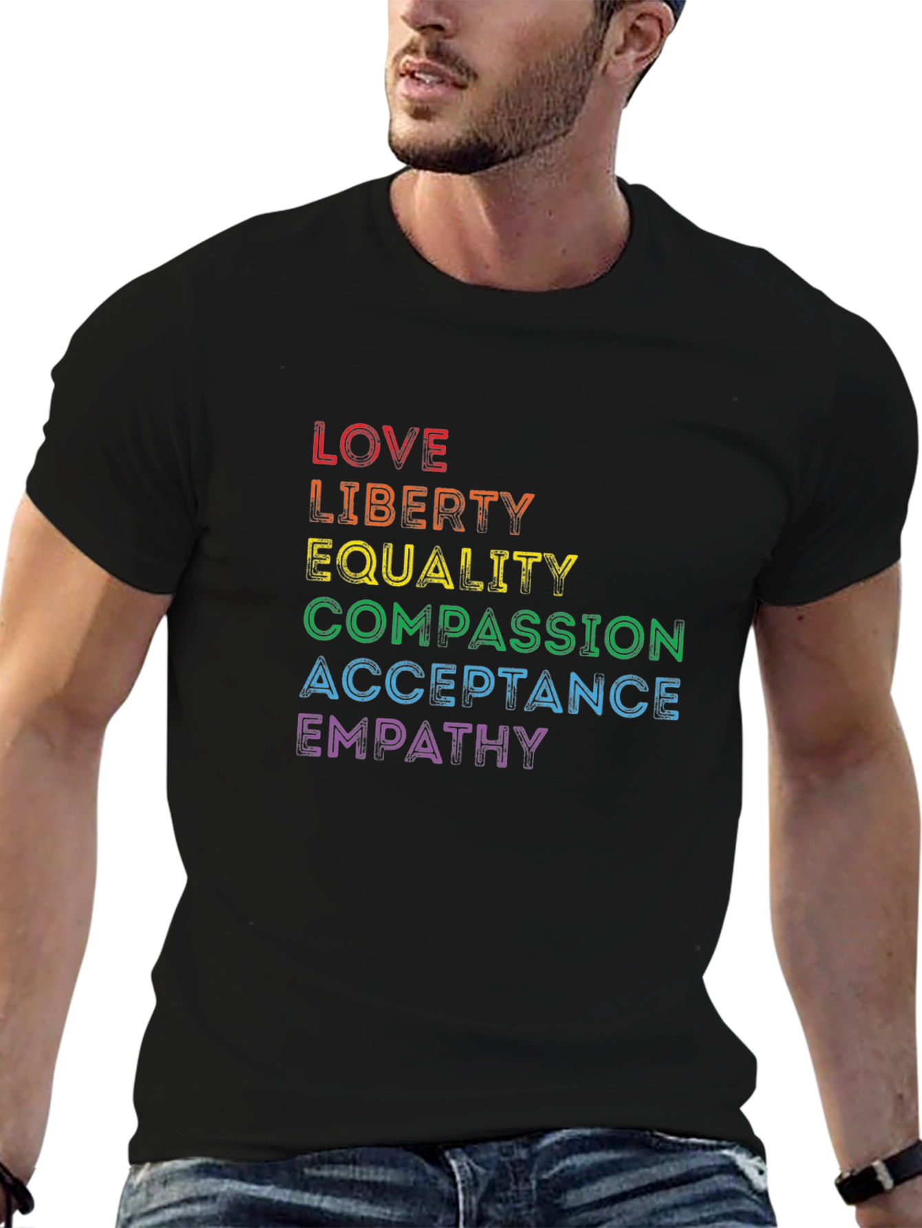 Love Liberty Equality LGBTQ Pride T-Shirt