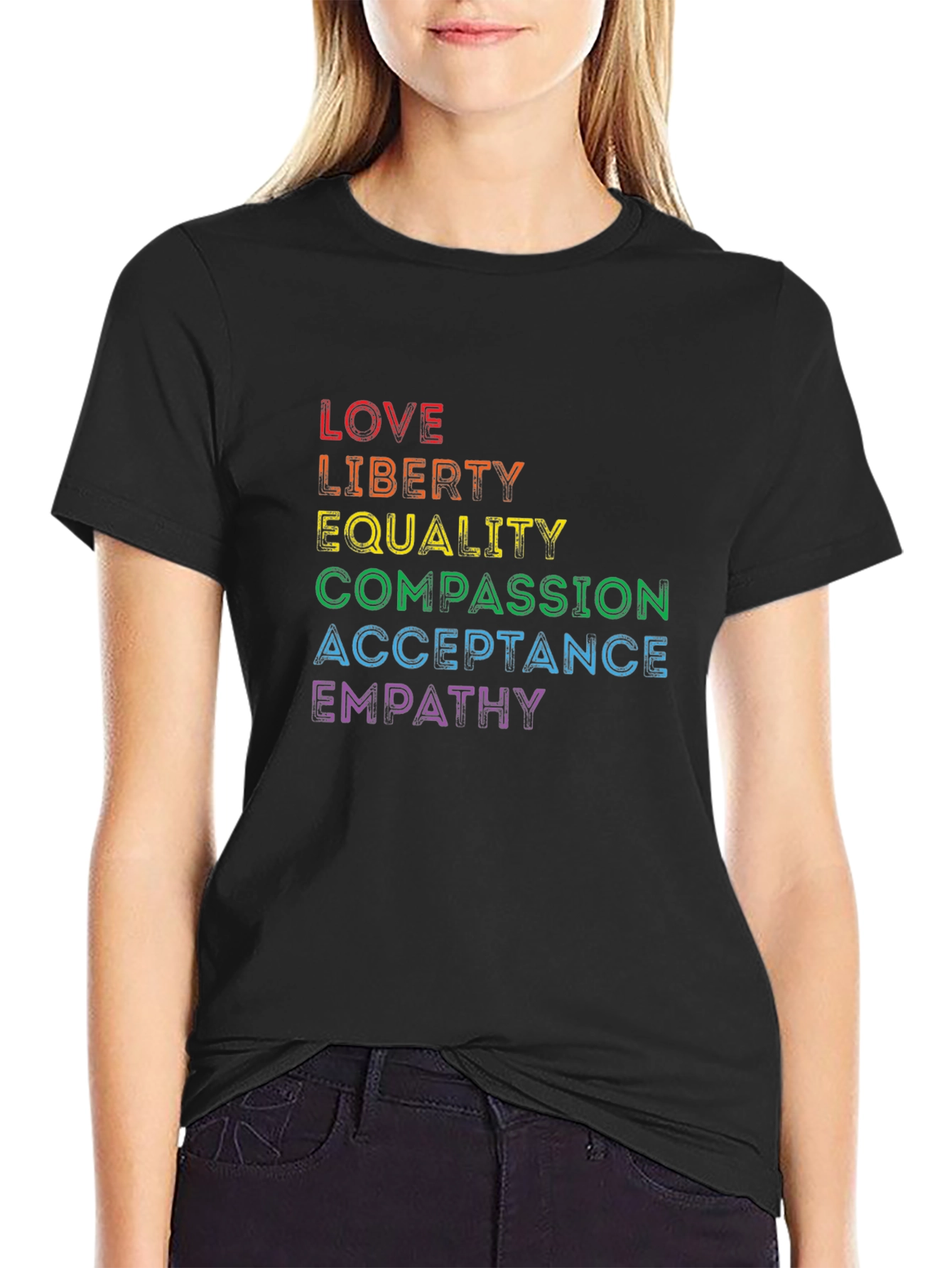Love Liberty Equality LGBTQ Pride T-Shirt
