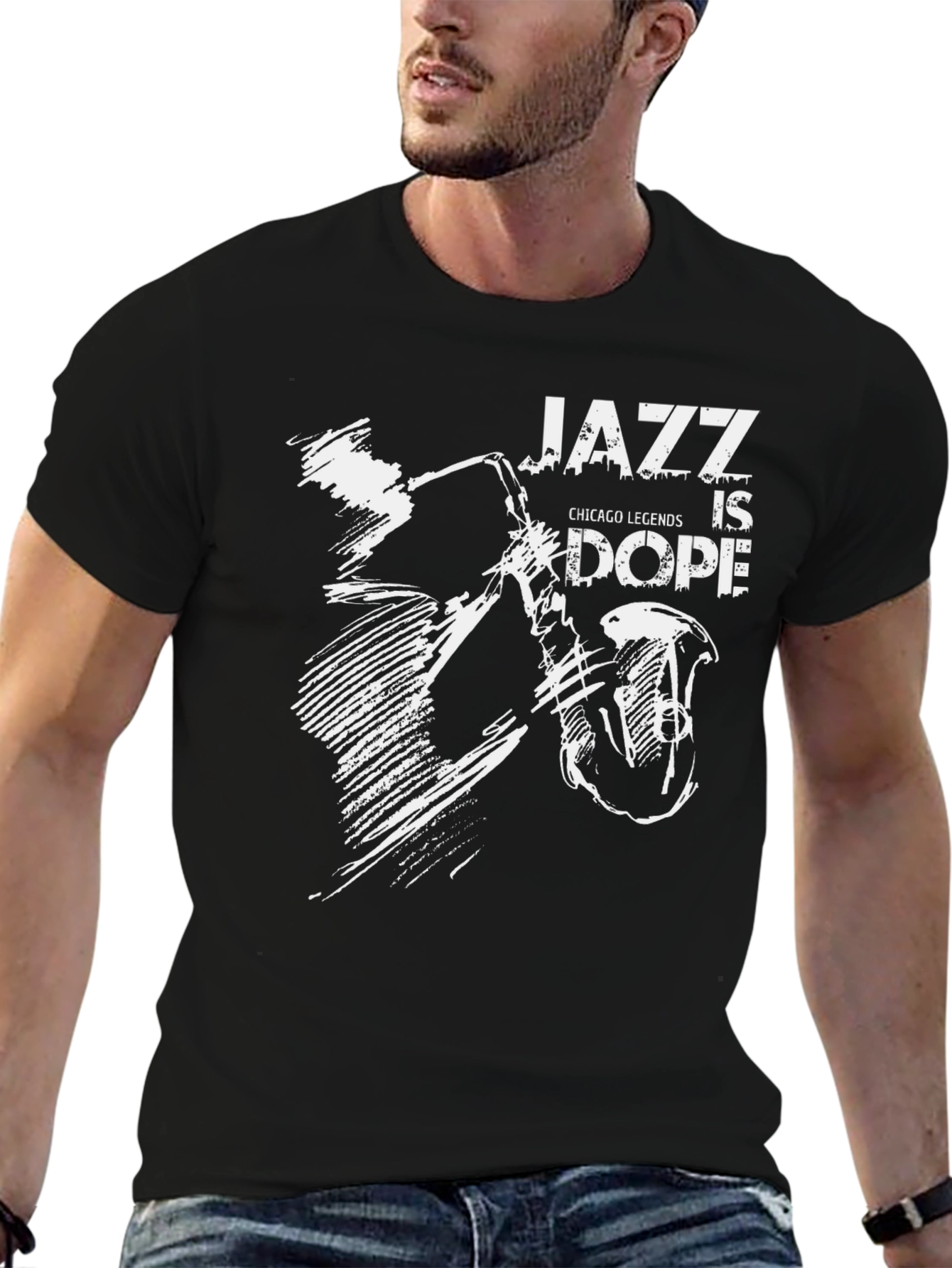 Jazz Is Dope Chicago Legends T-Shirt