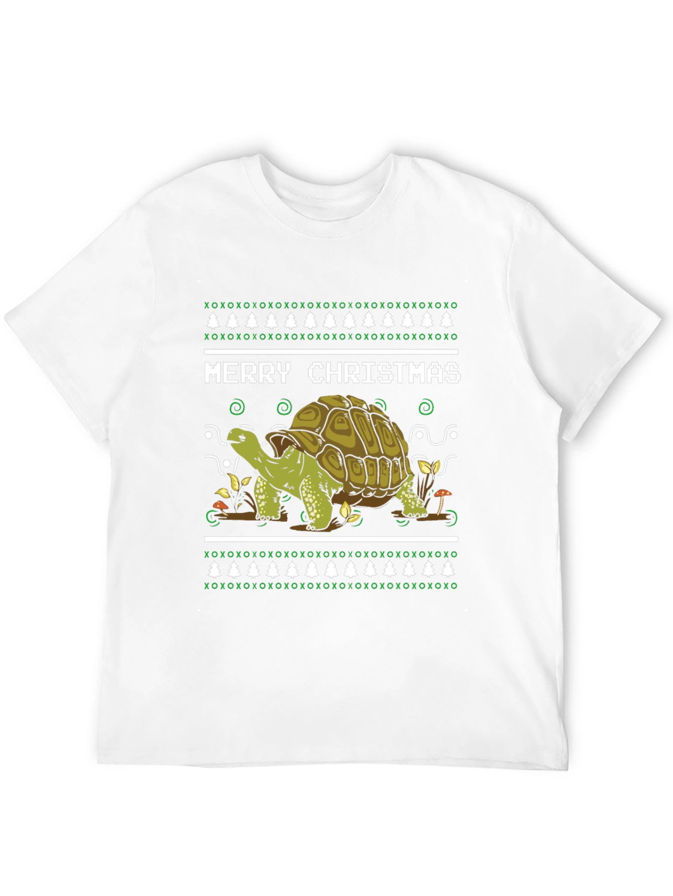Festive Turtle Christmas T-Shirt
