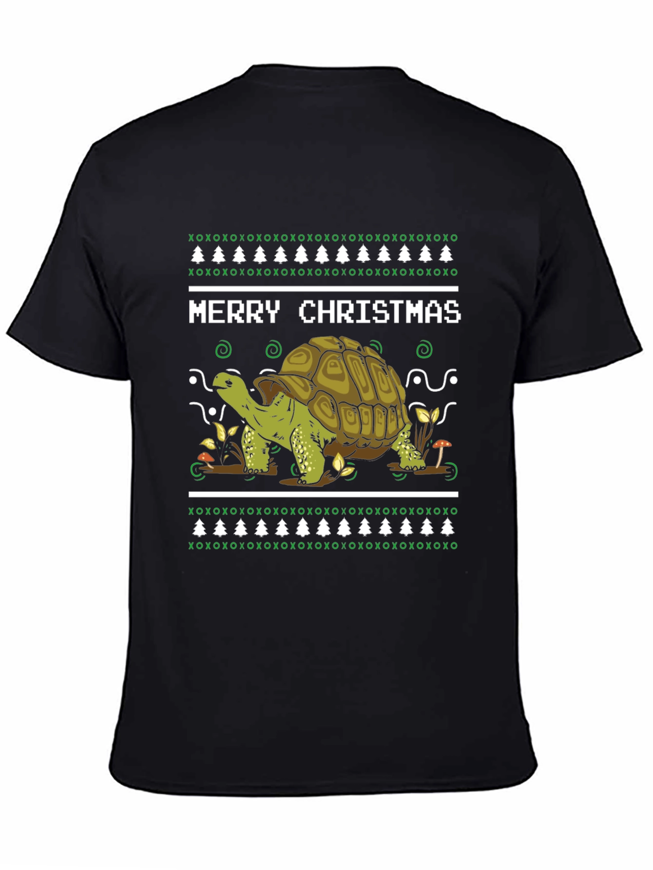 Festive Turtle Christmas T-Shirt