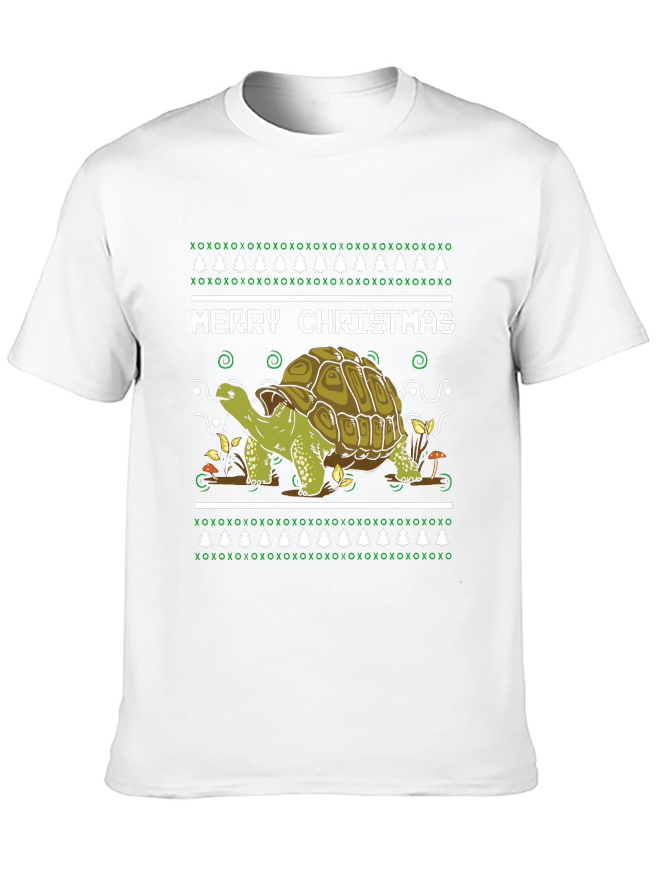 Festive Turtle Christmas T-Shirt