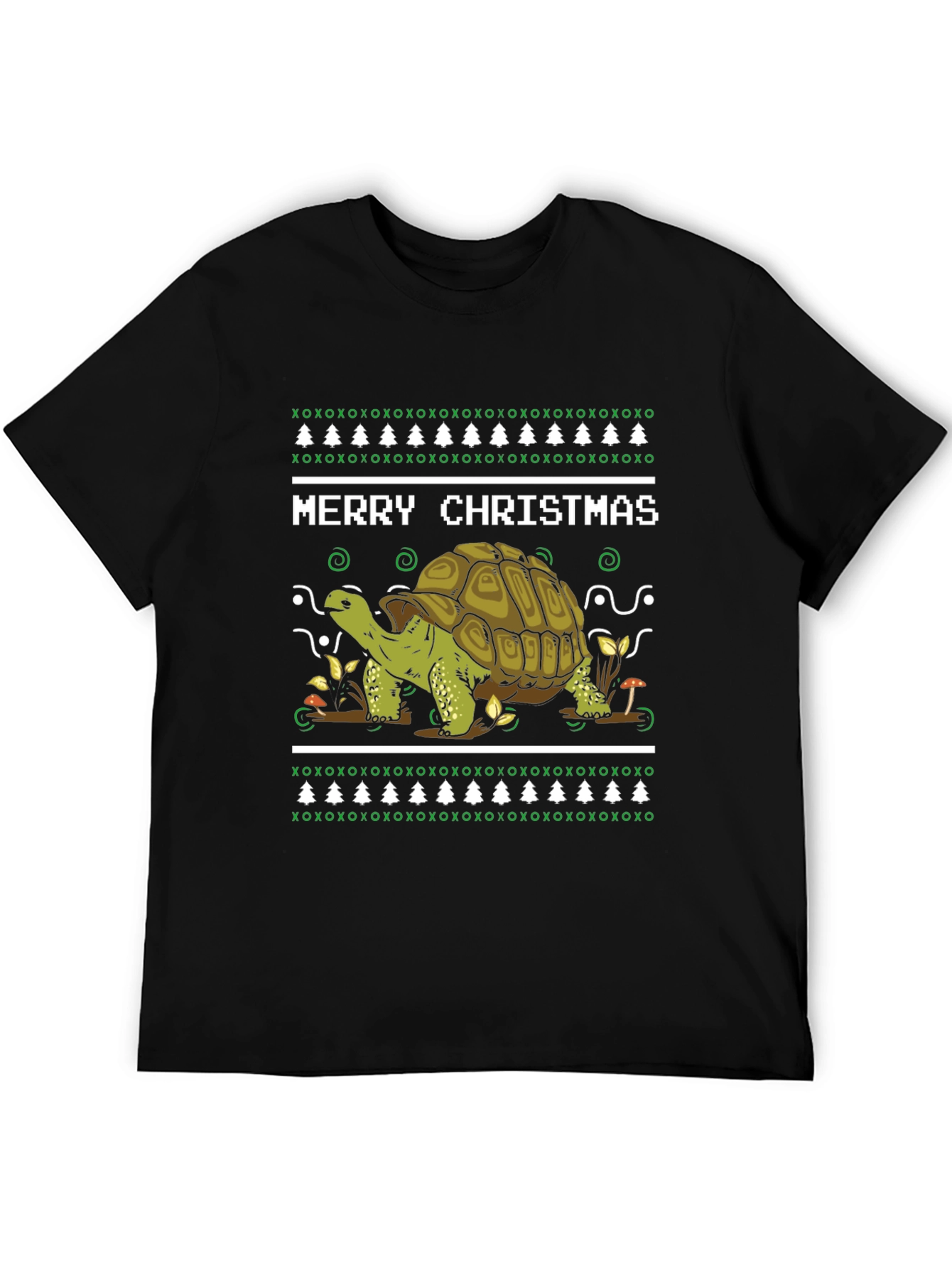 Festive Turtle Christmas T-Shirt
