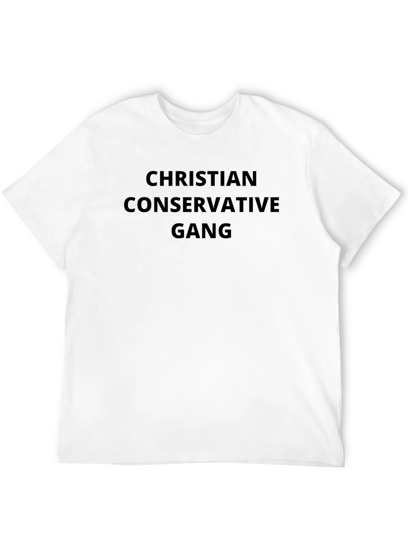 Christian Conservative Gang Black T-Shirt