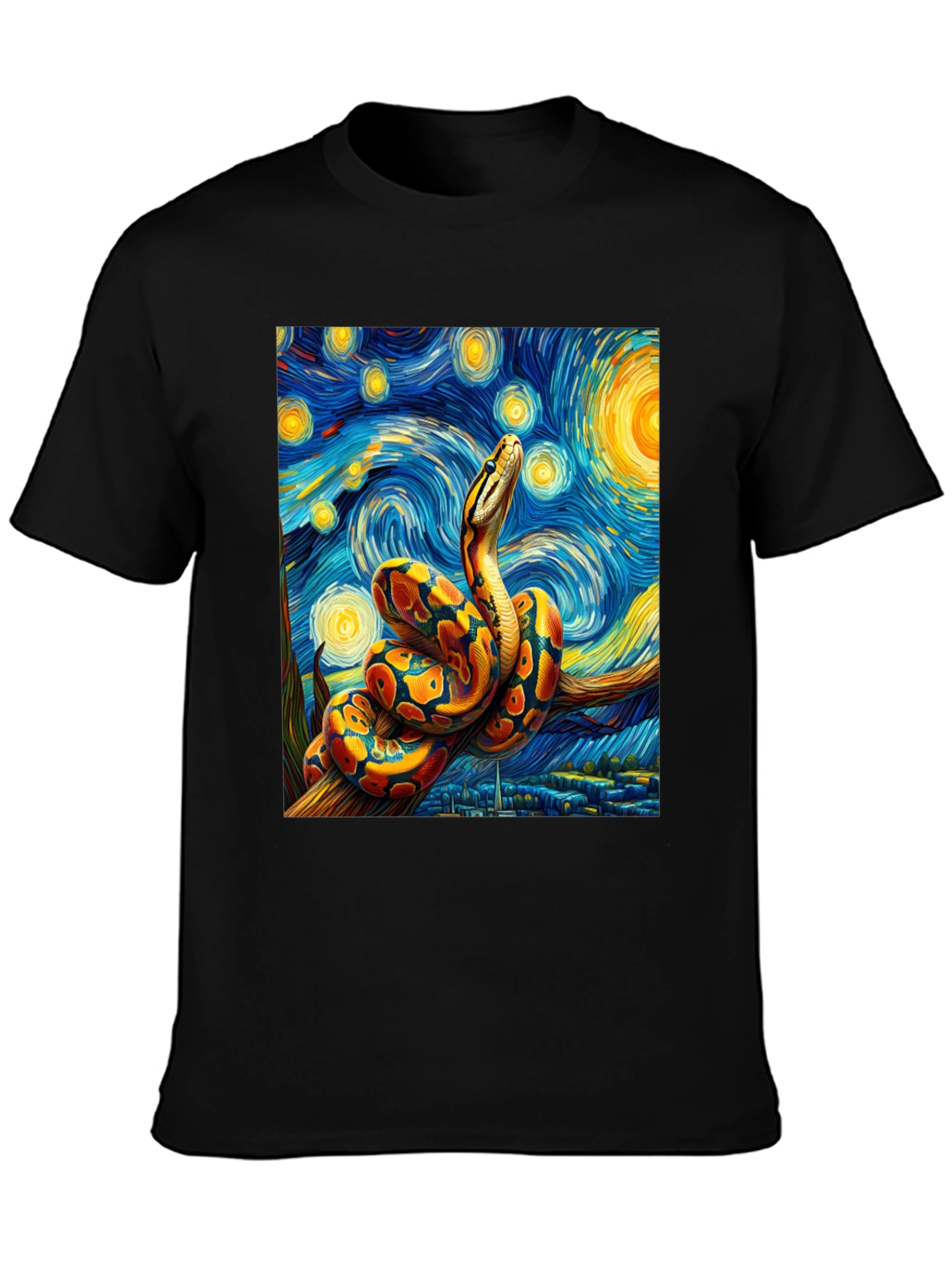 Starry Night Snake T-Shirt