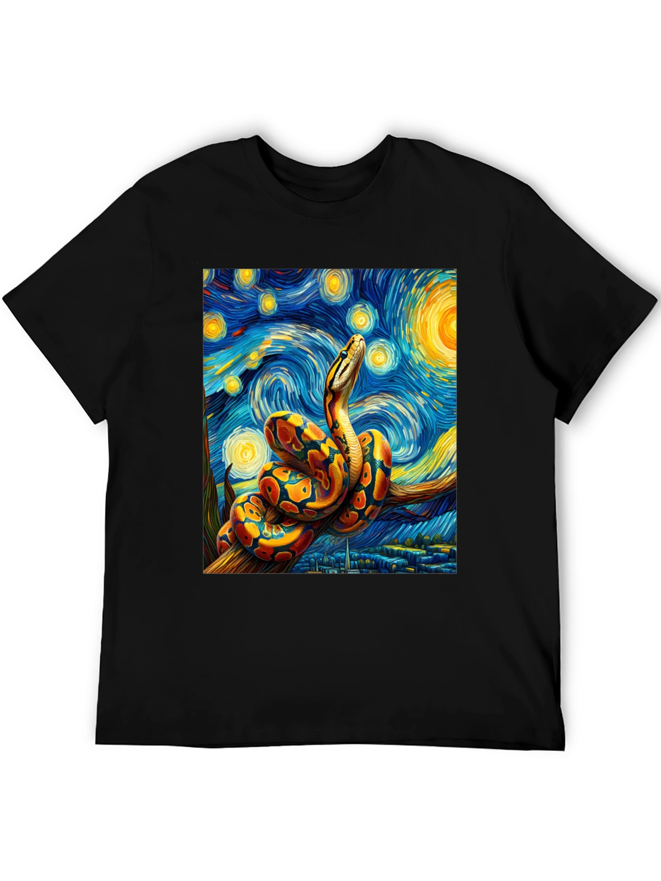 Starry Night Snake T-Shirt