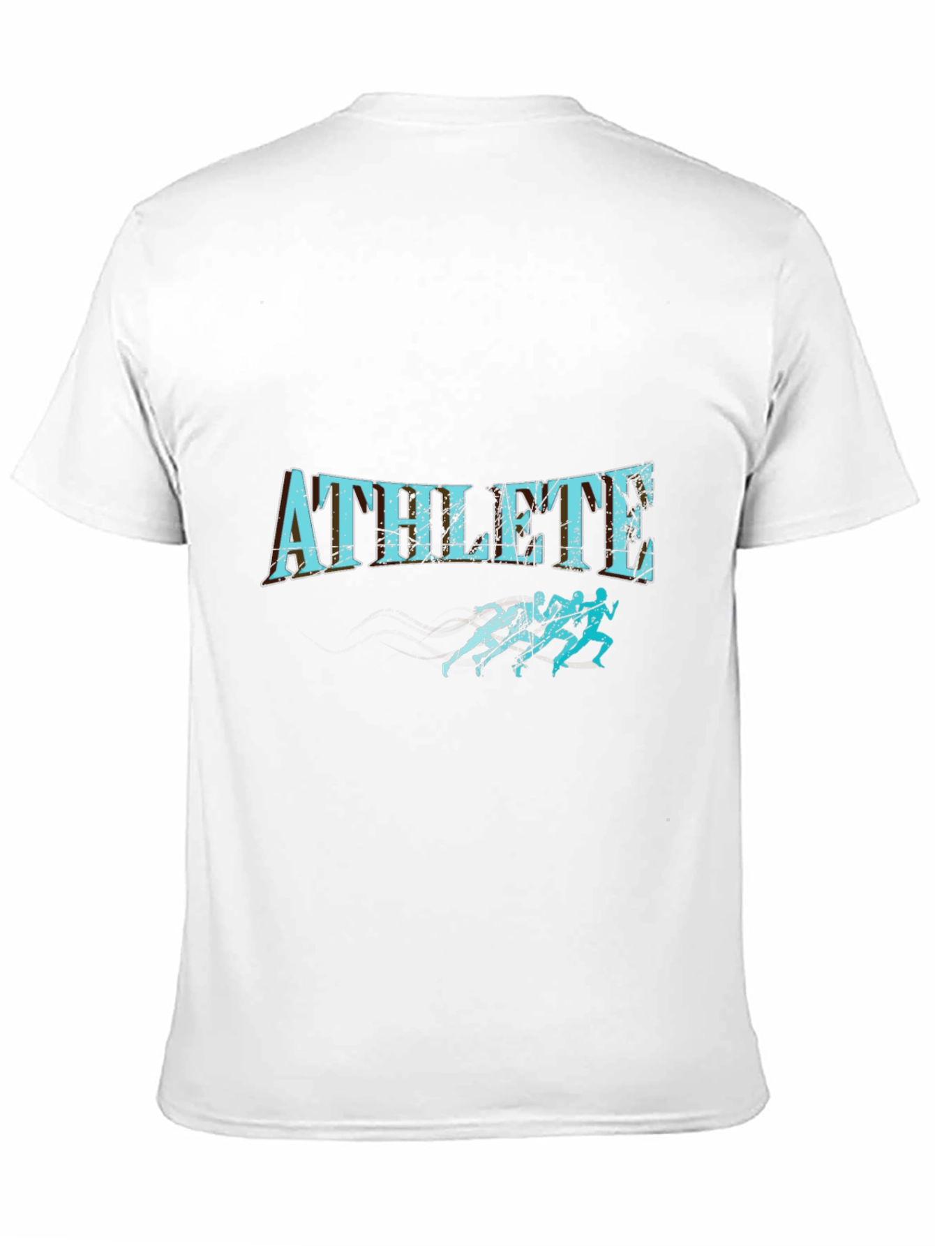 Athlete Graphic T-Shirt - Black Stylish & Comfortable