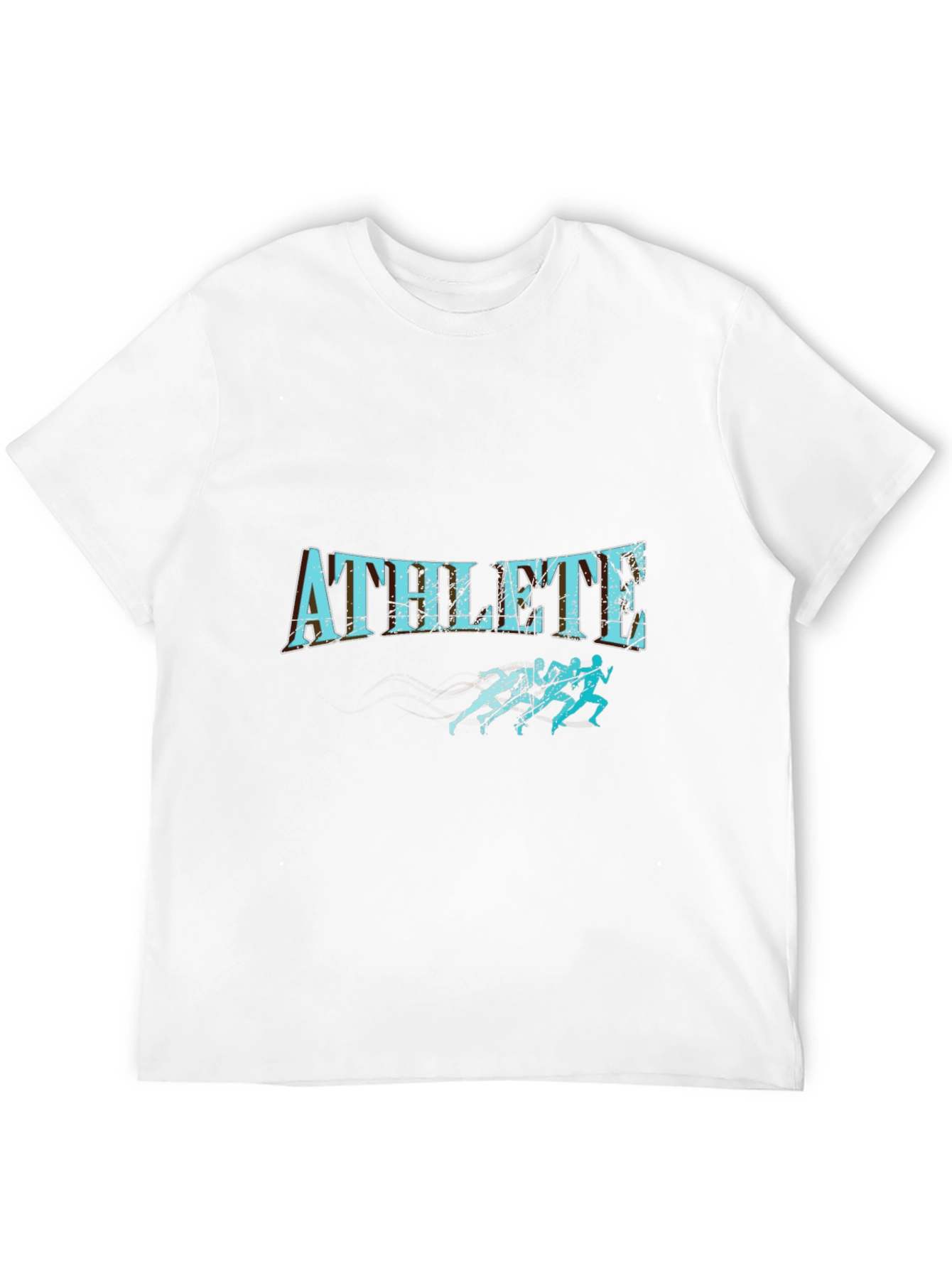 Athlete Graphic T-Shirt - Black Stylish & Comfortable