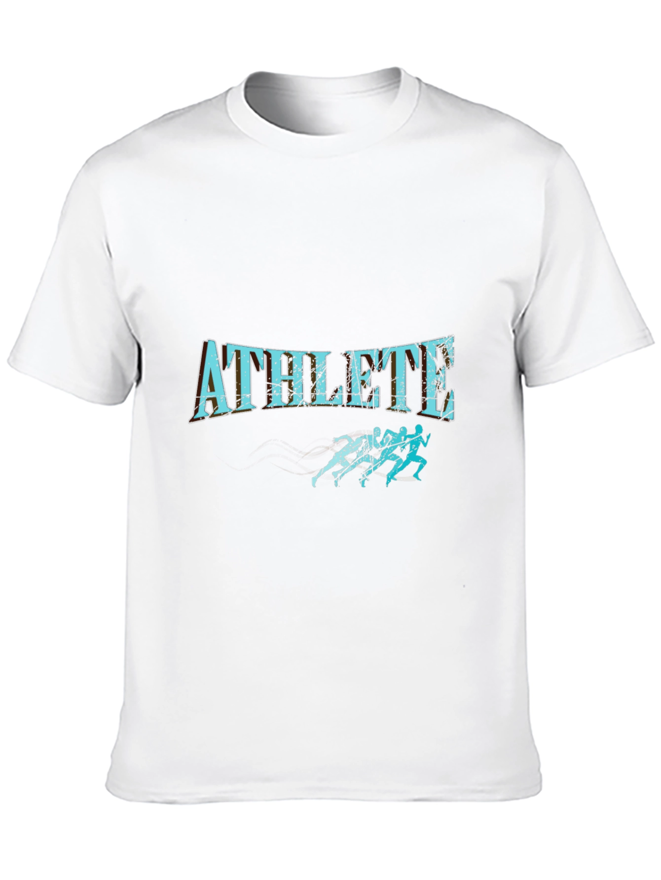 Athlete Graphic T-Shirt - Black Stylish & Comfortable