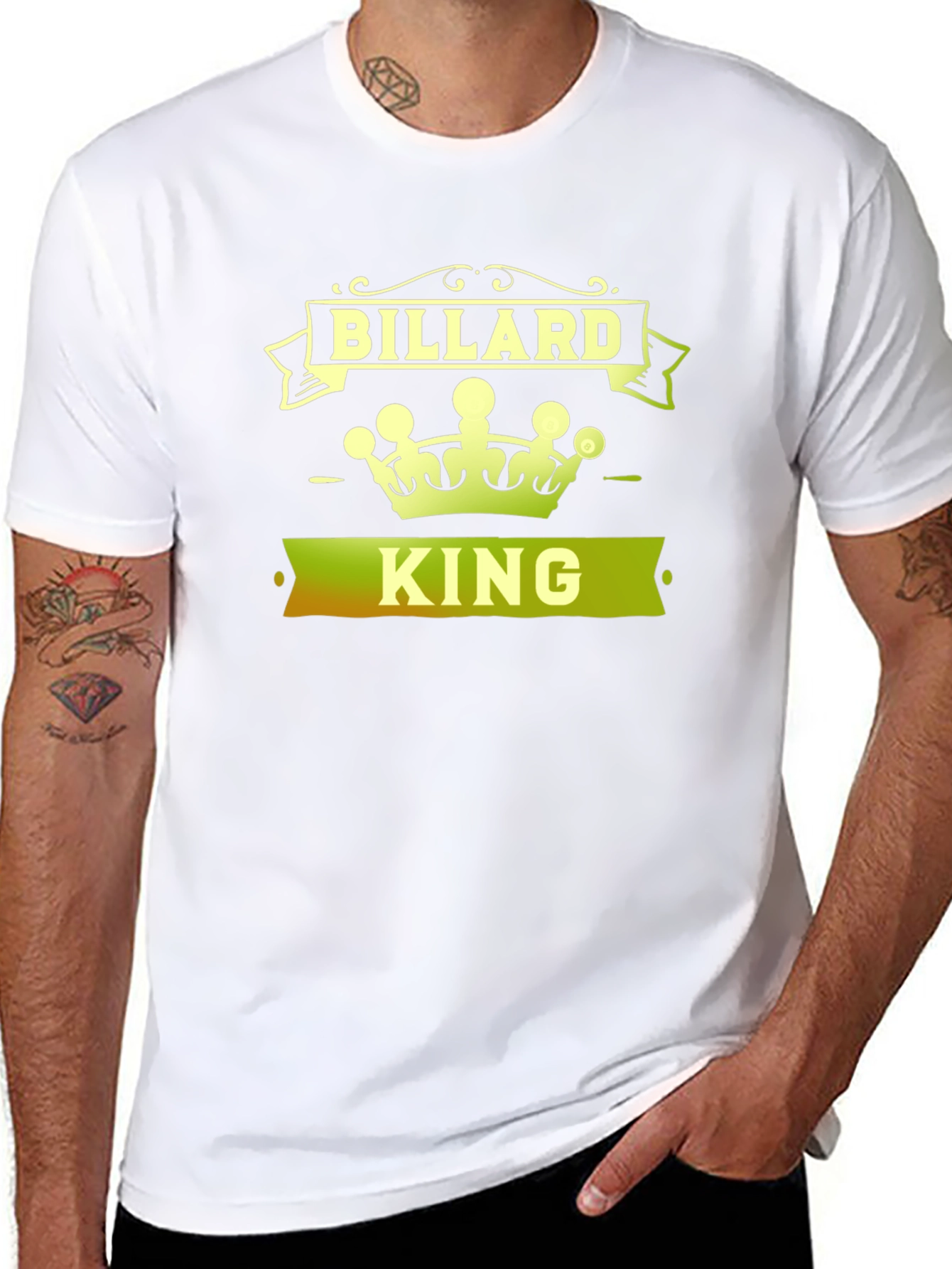 Billard King Graphic T-Shirt