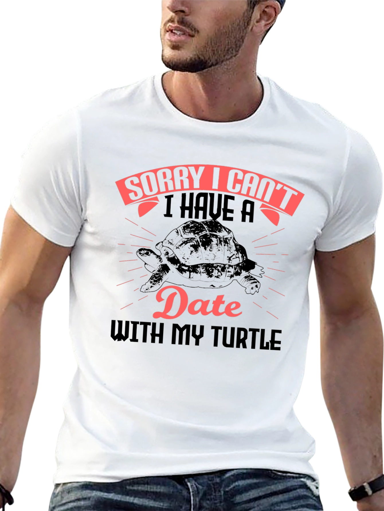 Funny Turtle Date T-Shirt