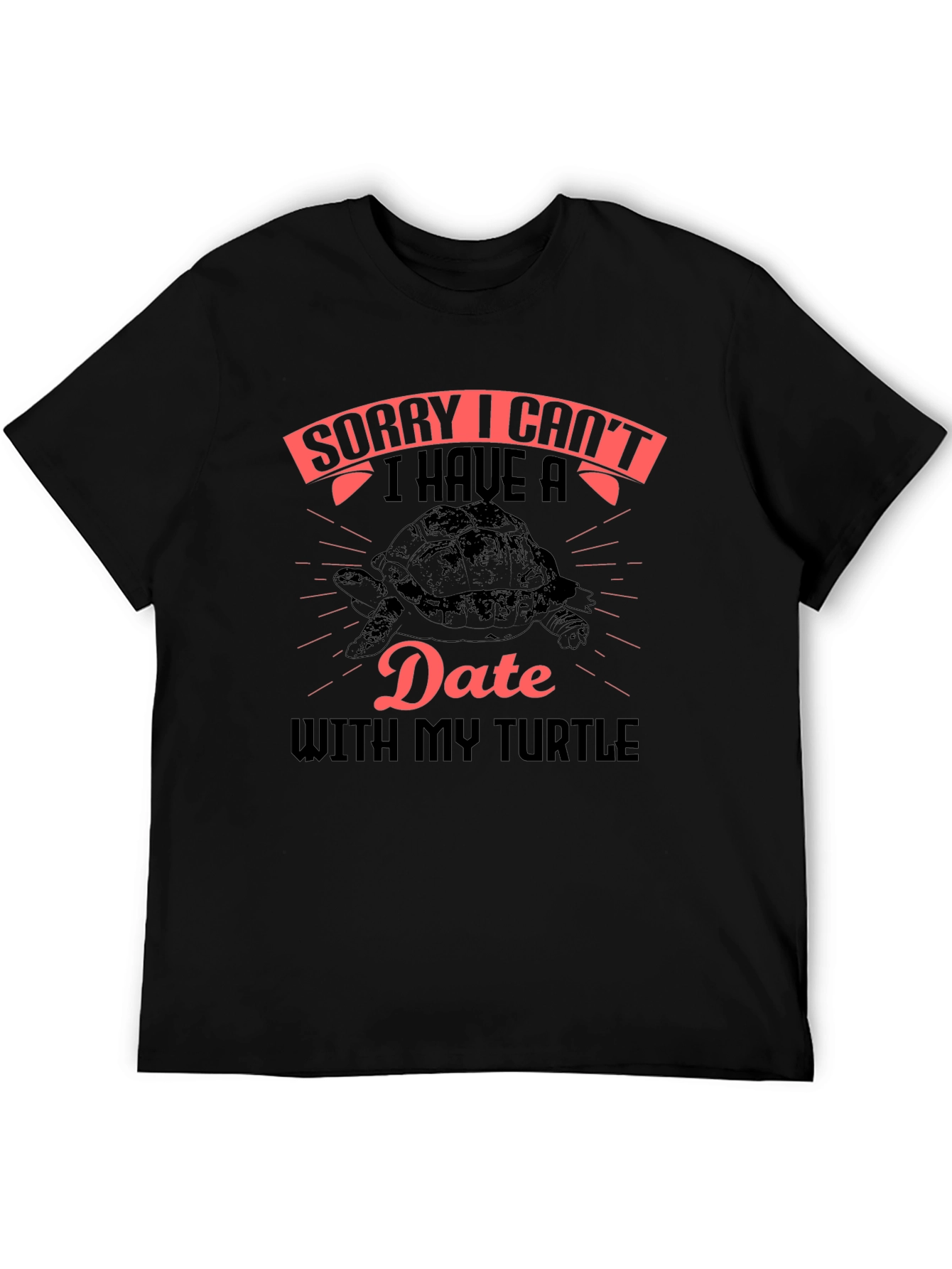 Funny Turtle Date T-Shirt