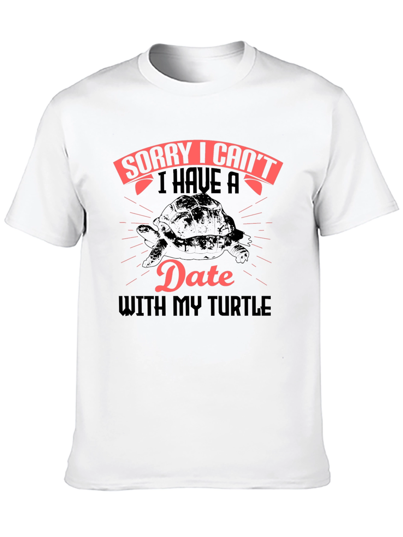 Funny Turtle Date T-Shirt