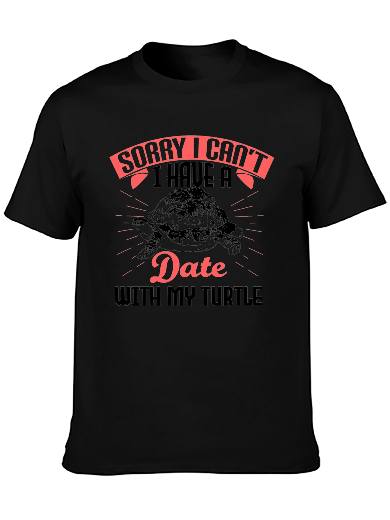 Funny Turtle Date T-Shirt