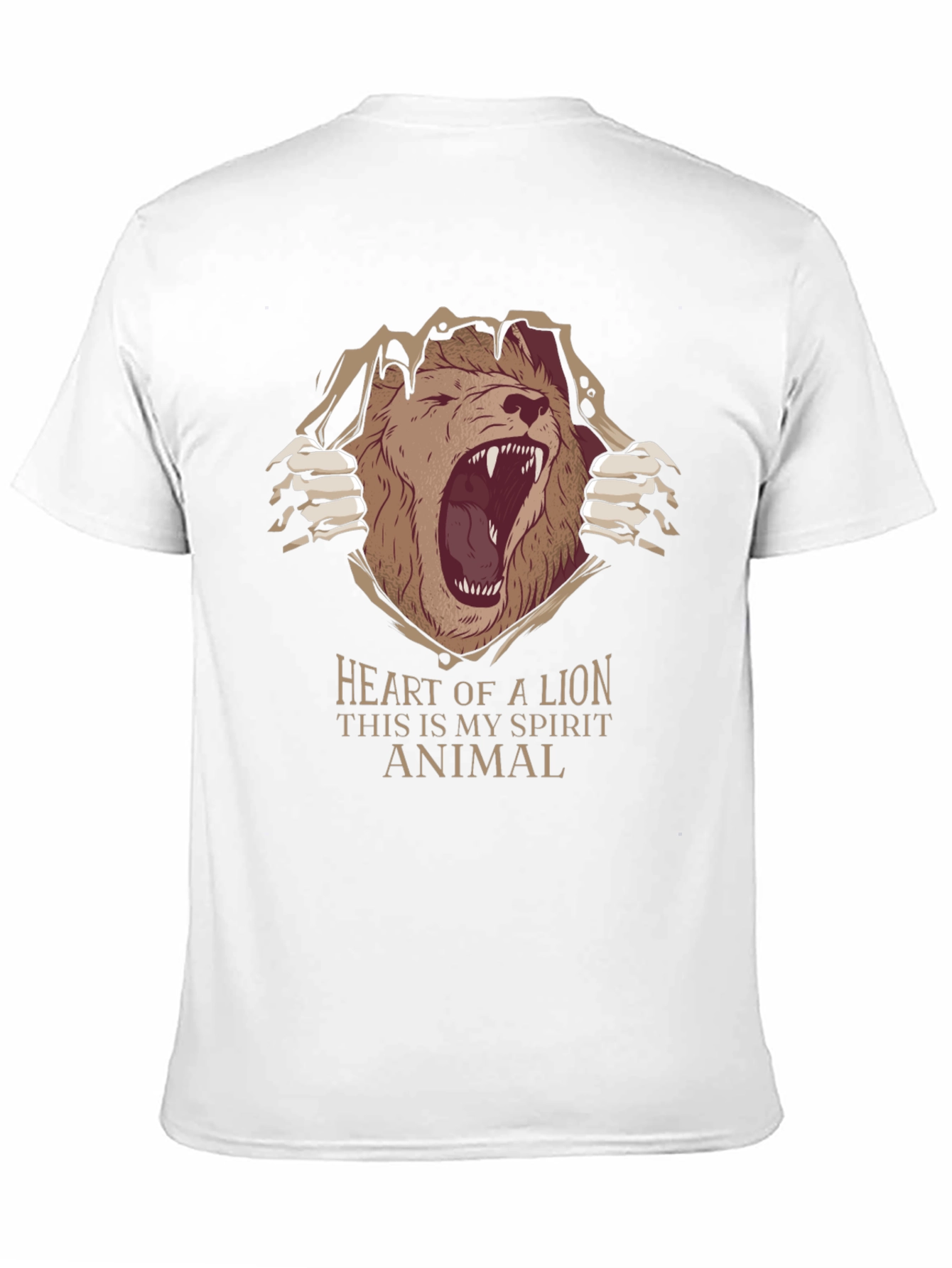 Heart of a Lion Graphic T-Shirt