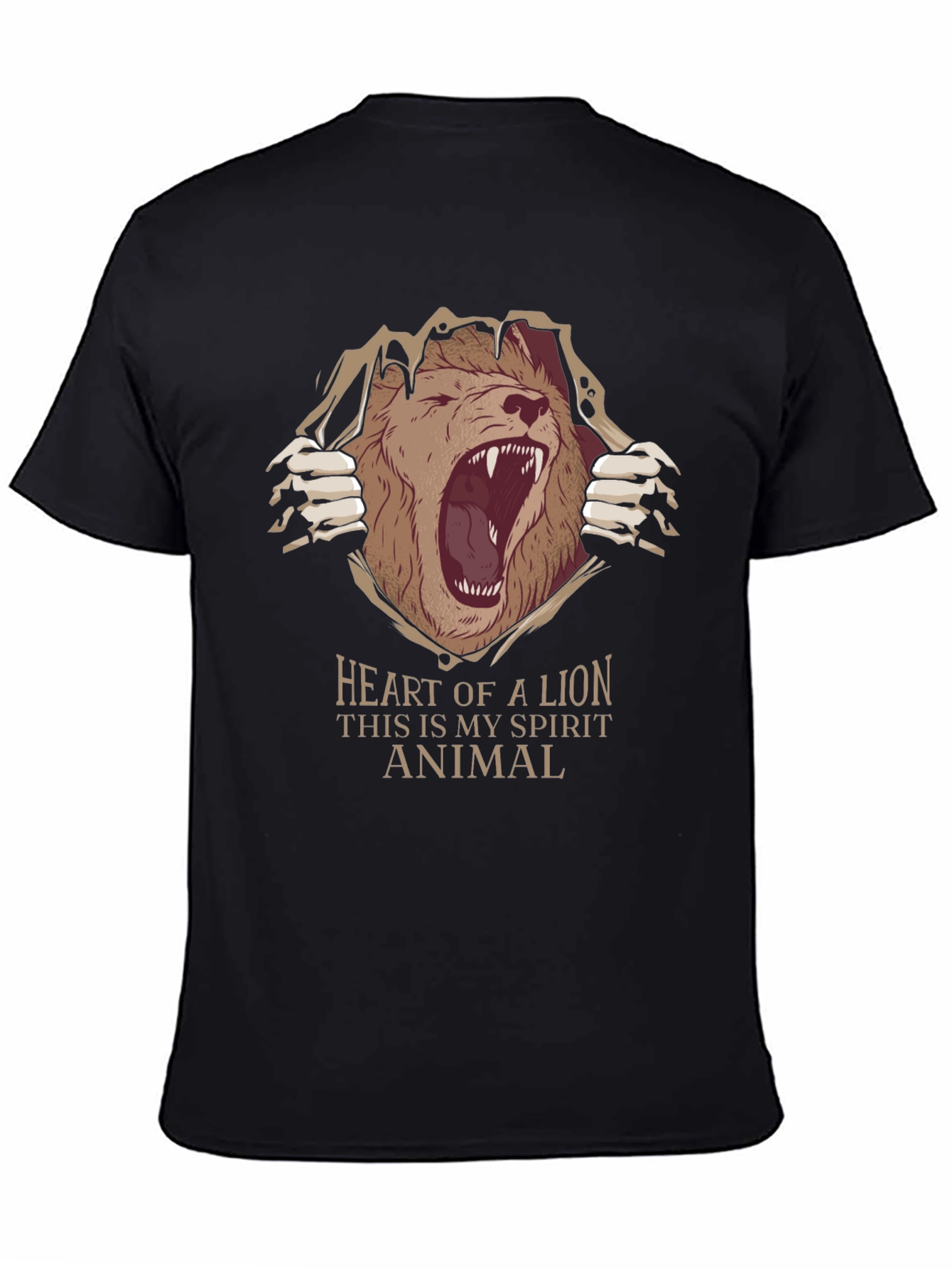 Heart of a Lion Graphic T-Shirt