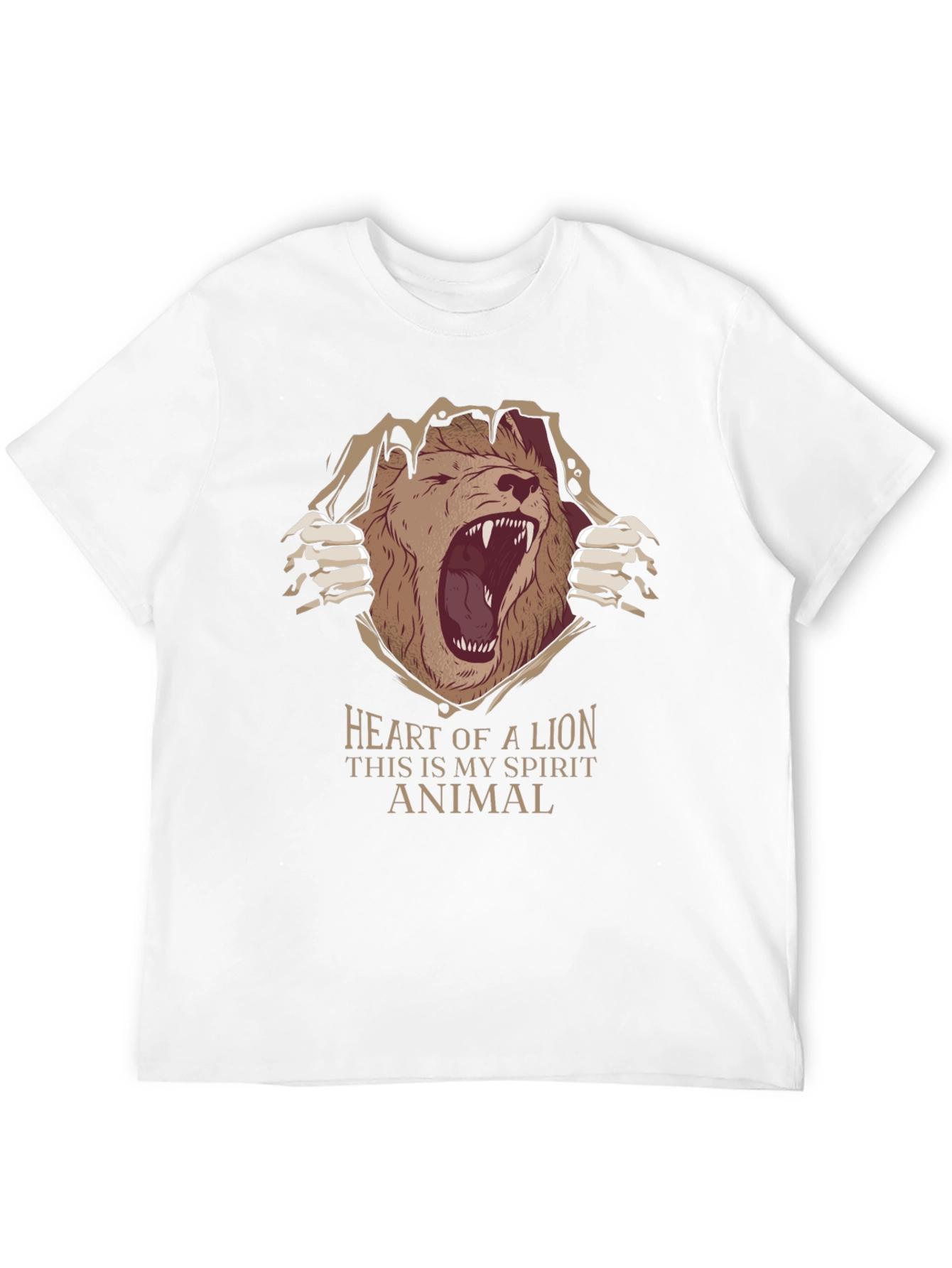Heart of a Lion Graphic T-Shirt