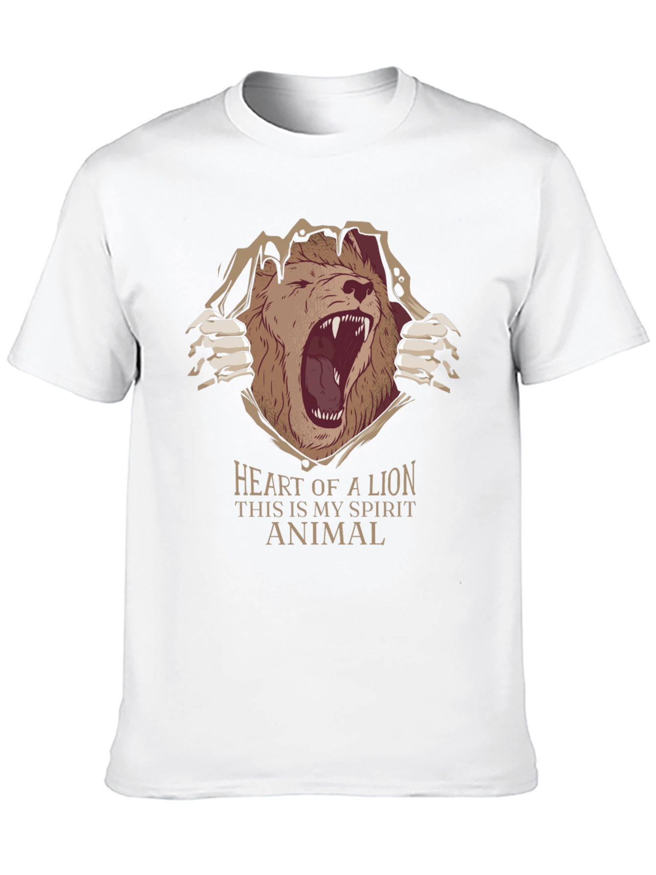 Heart of a Lion Graphic T-Shirt