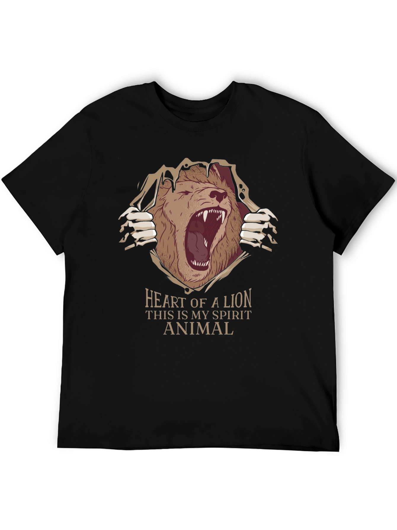 Heart of a Lion Graphic T-Shirt