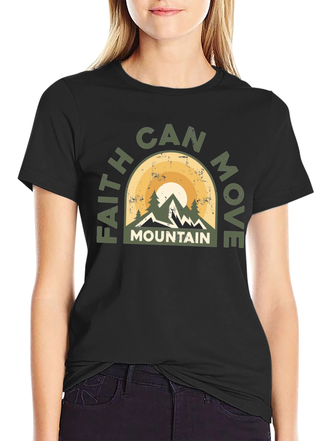 Faith Can Move Mountains Graphic Tee
