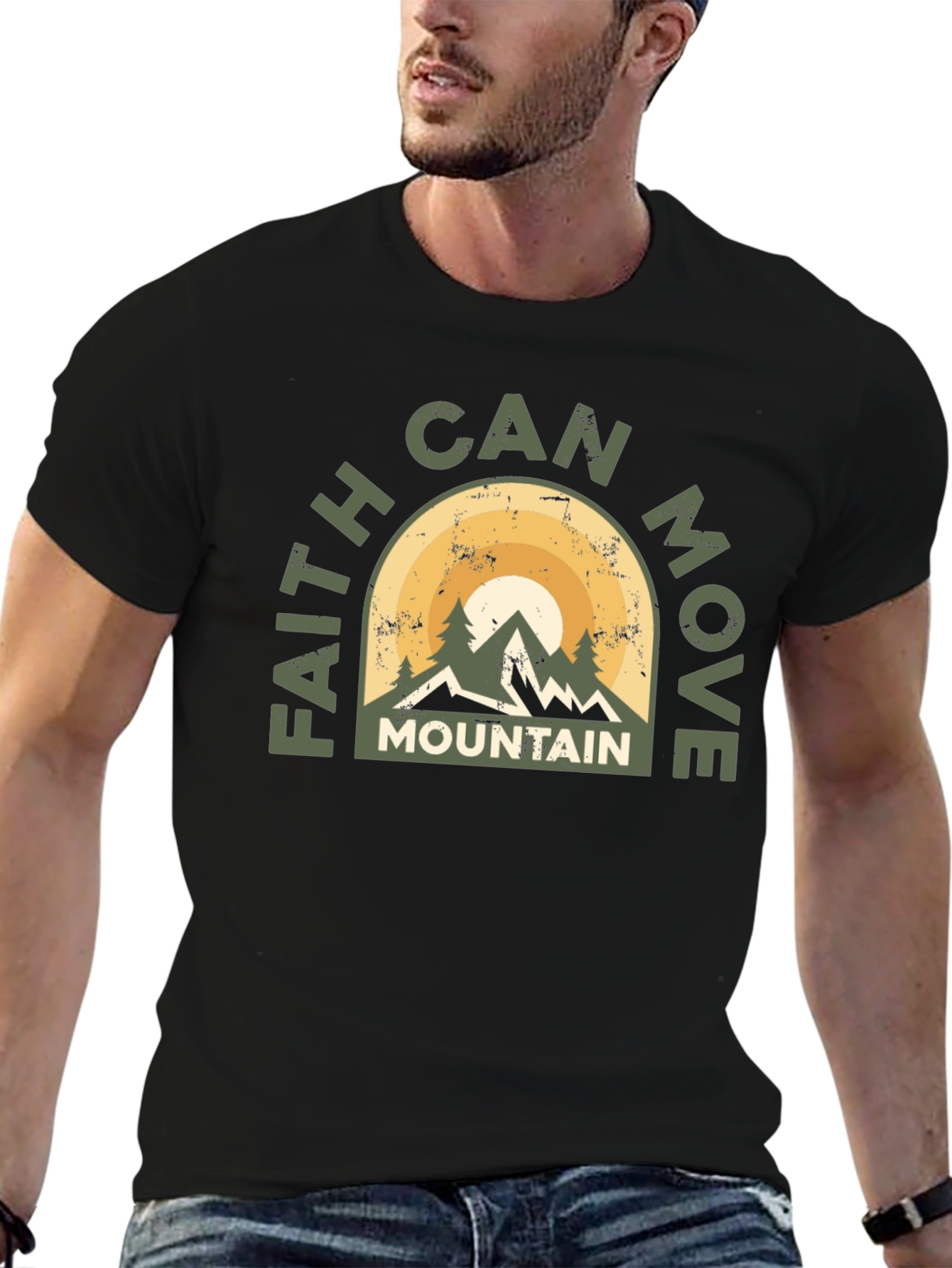 Faith Can Move Mountains Graphic Tee
