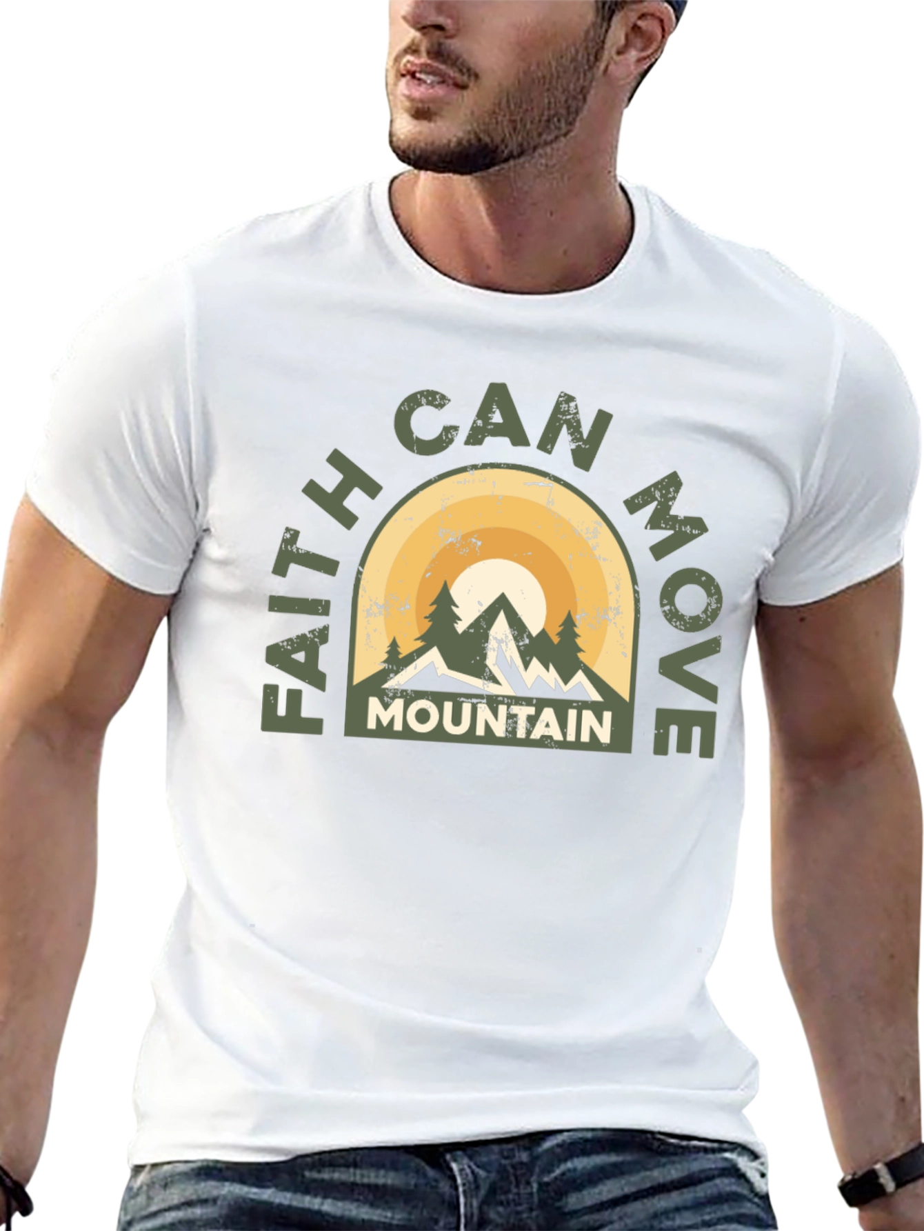 Faith Can Move Mountains Graphic Tee