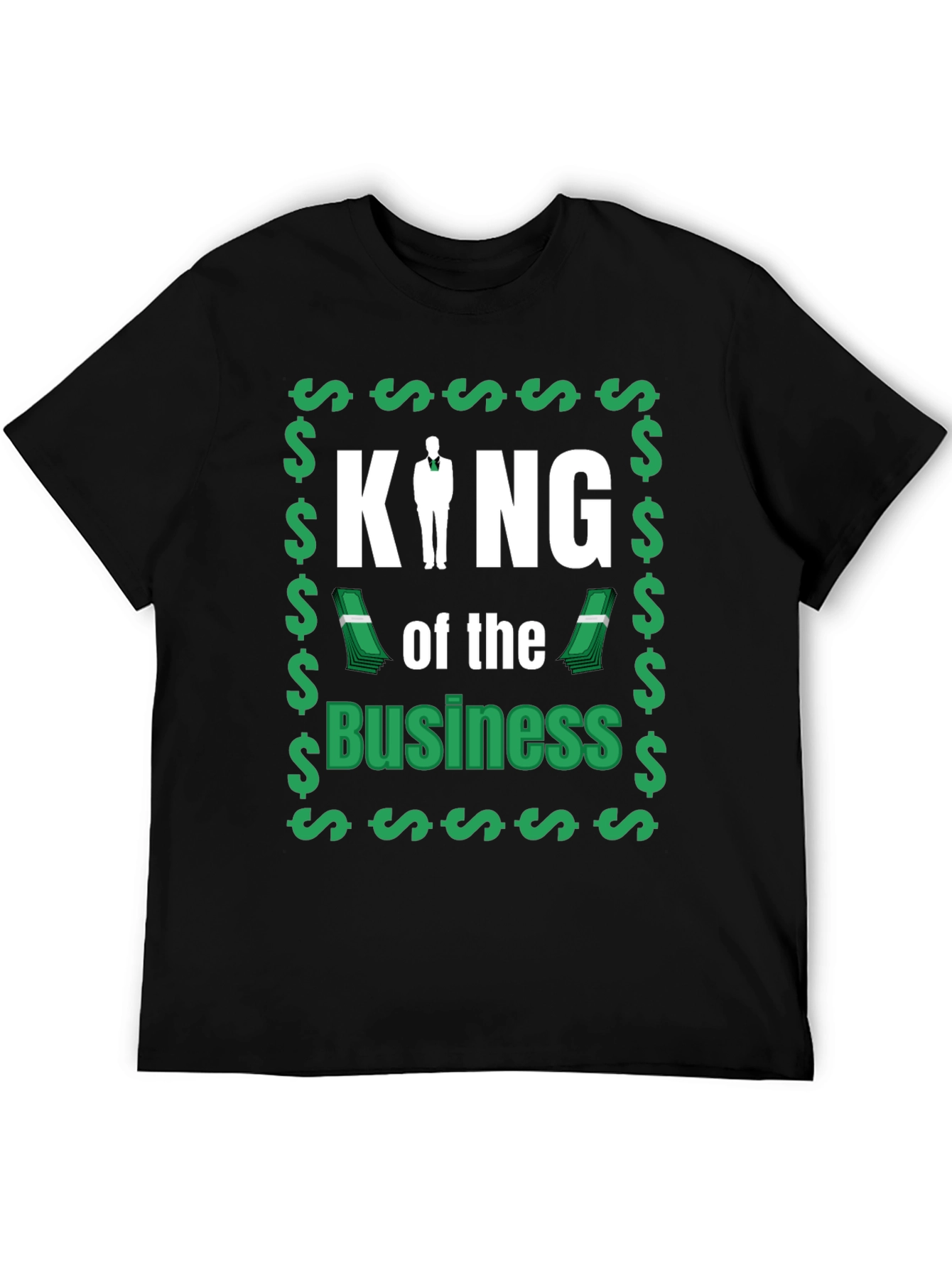 King of Business Graphic T-Shirt